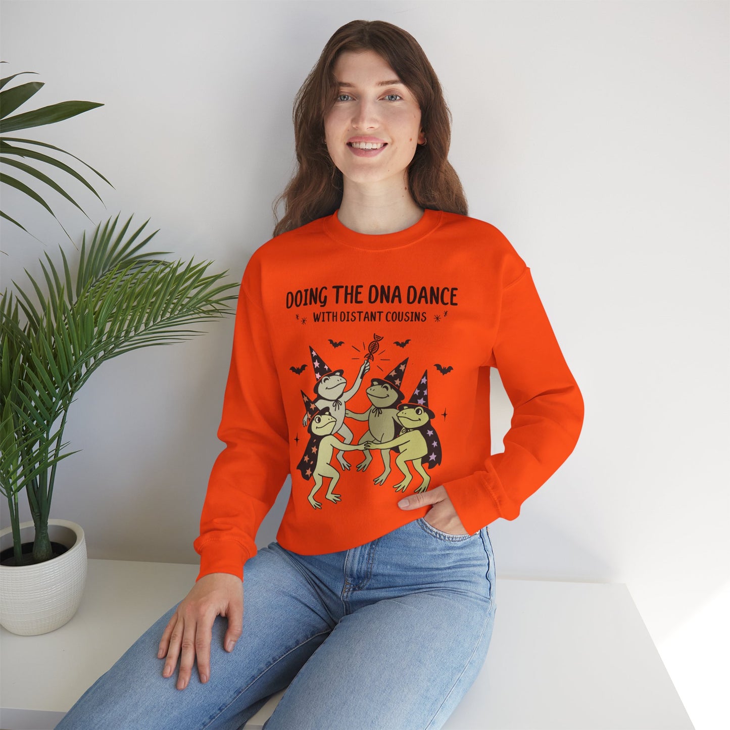 Doing the DNA Dance with Distant Cousins Sweatshirt