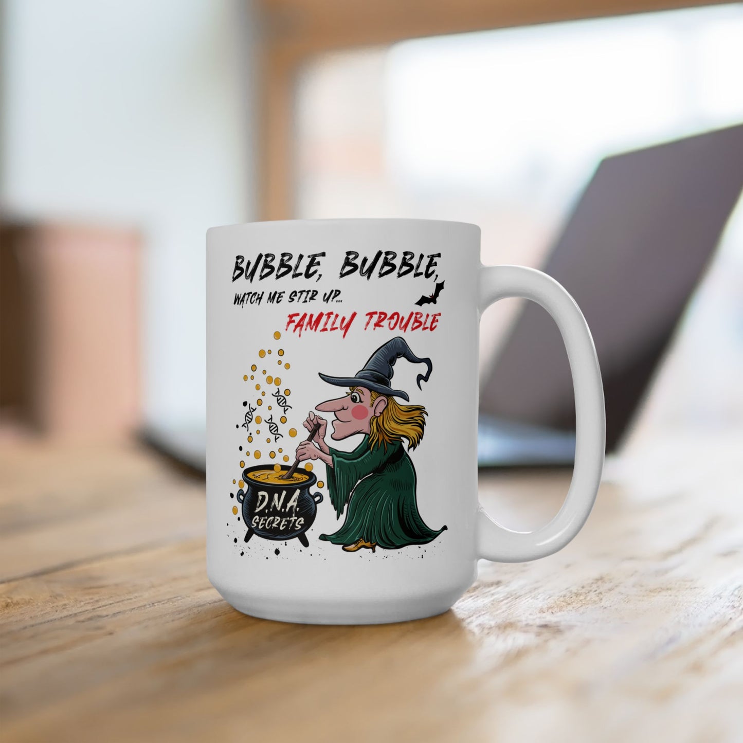 Bubble Trouble DNA Secrets Witchy Mug