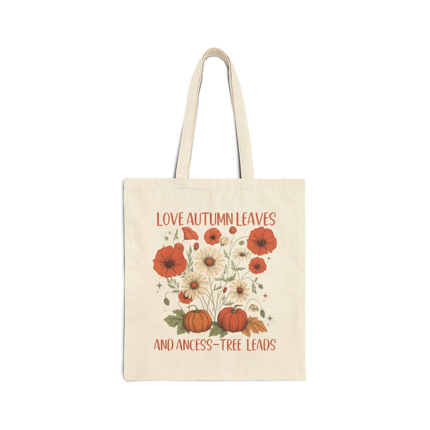 Love Autumn Leaves and Ances-Tree Leads Tote