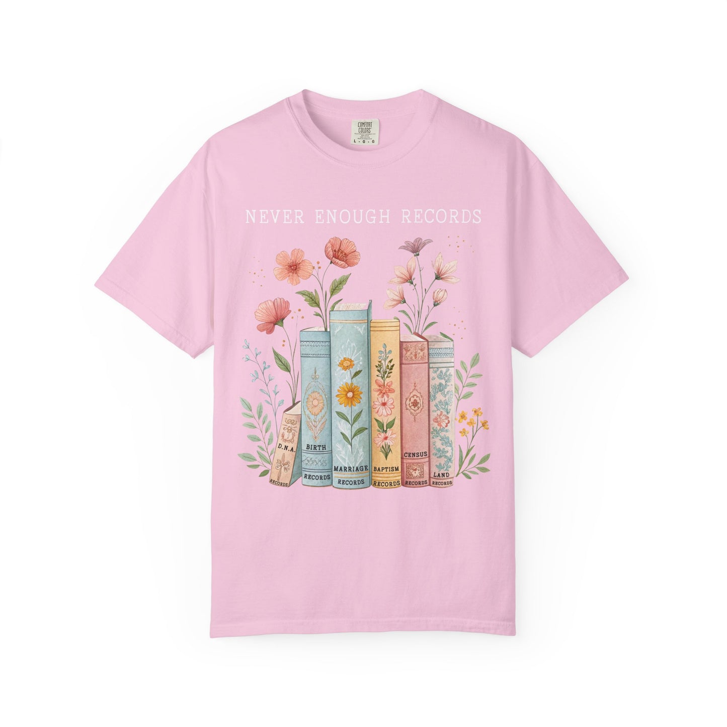 Never Enough Records Genealogy T-Shirt