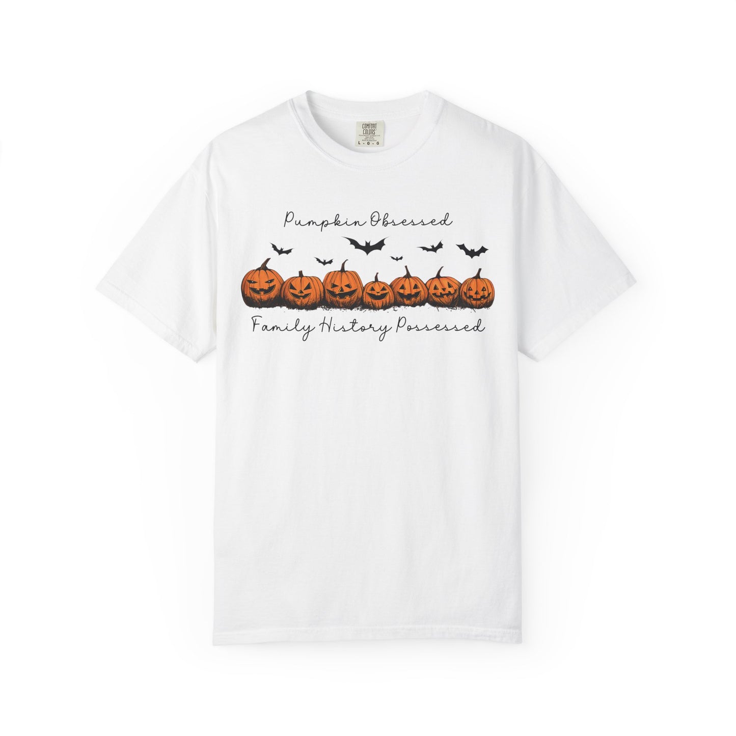 Pumpkin Obsessed Family History Possessed T-Shirt