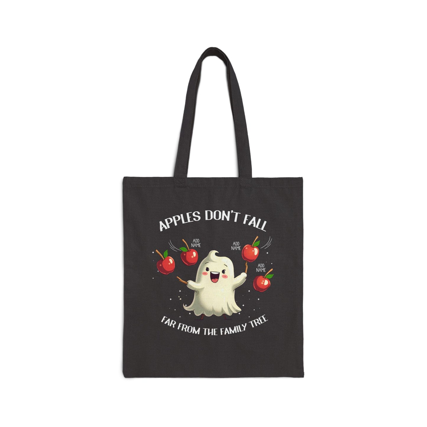 Custom Halloween Family Tree Tote Bag