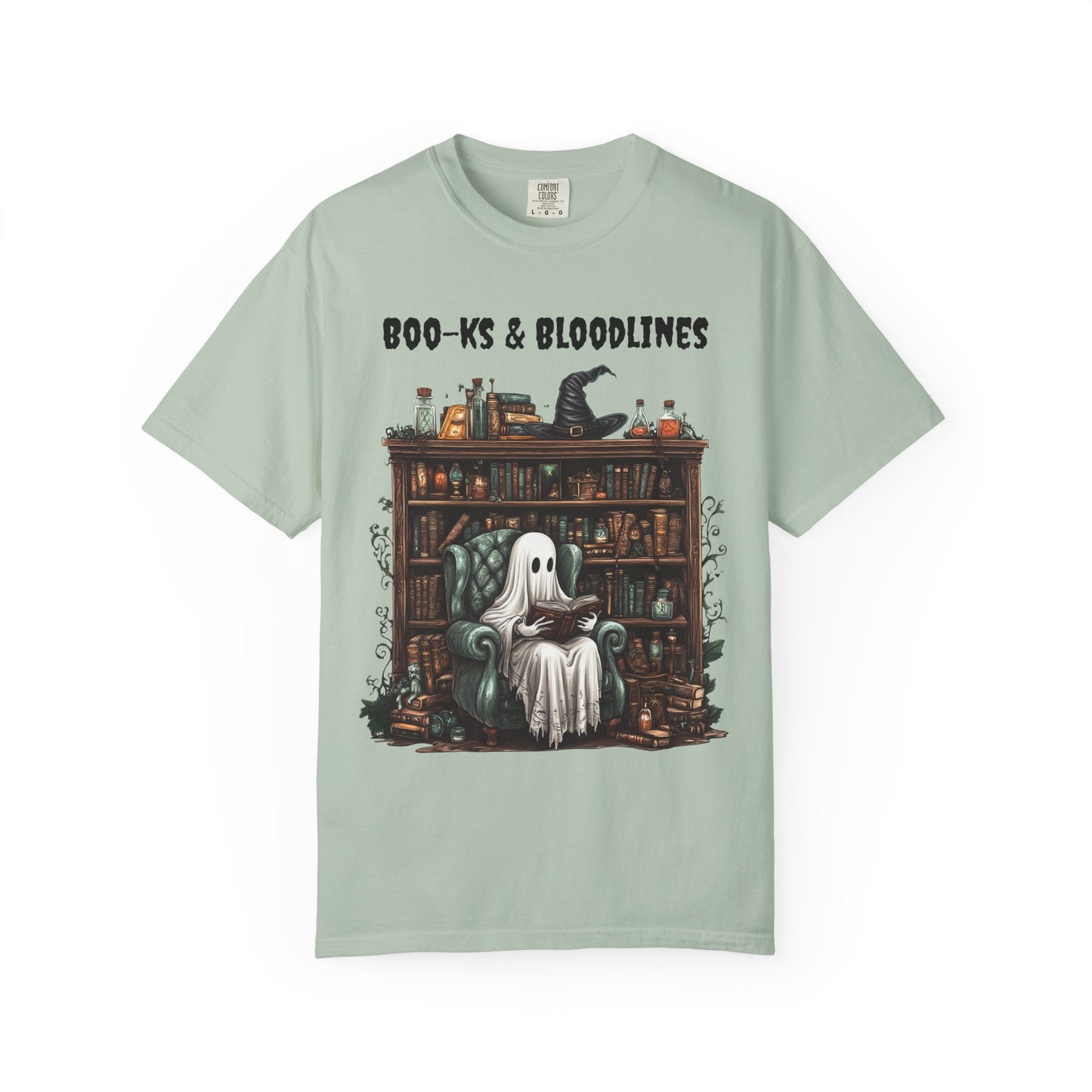 BOO-KS and Bloodlines Funny Genealogy T-Shirt