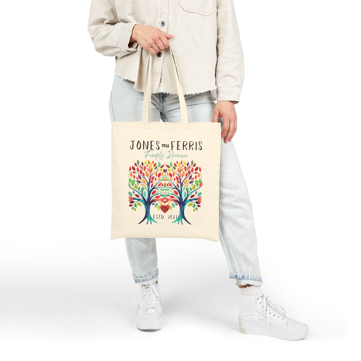 Personalized Family Reunion Tote Bag