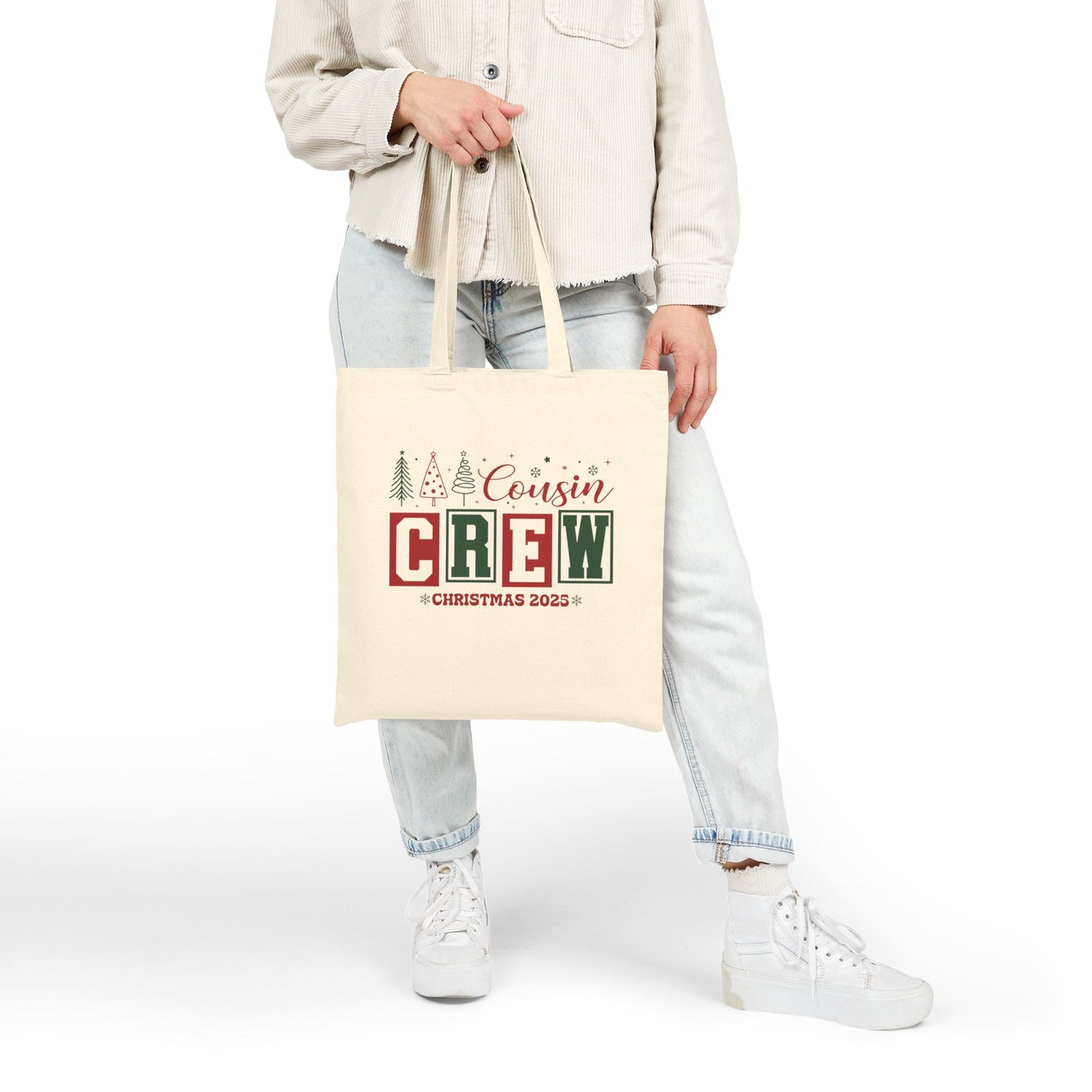 Cousin Crew Christmas 2025 Tote Bag
