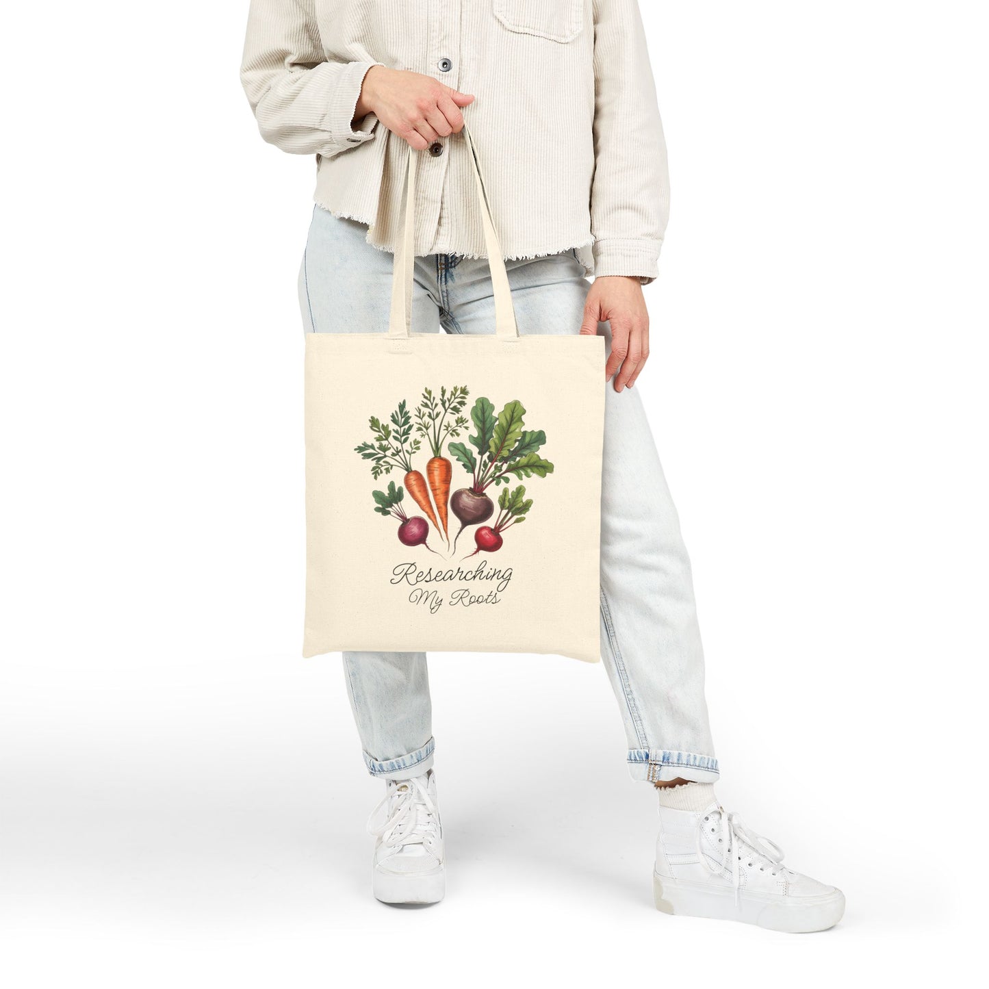Researching Roots Tote Bag