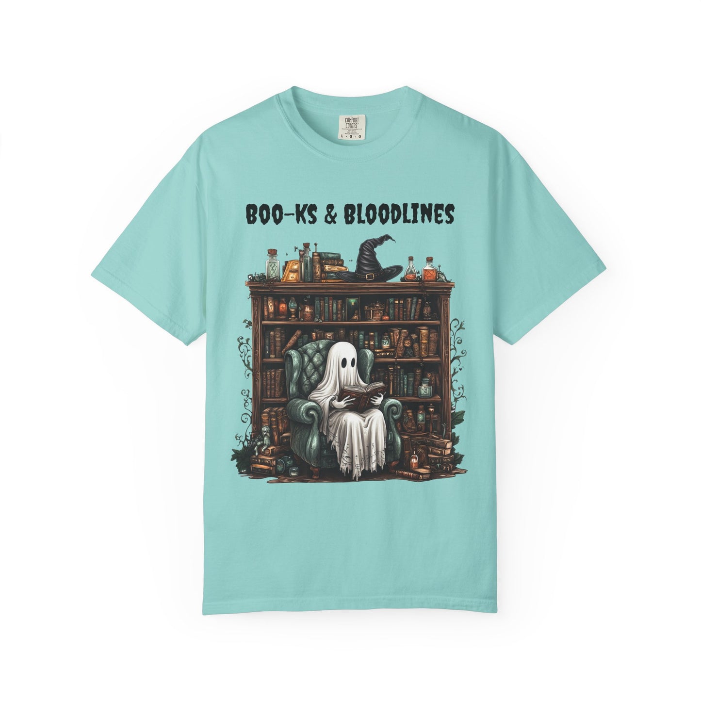 BOO-KS and Bloodlines Funny Genealogy T-Shirt