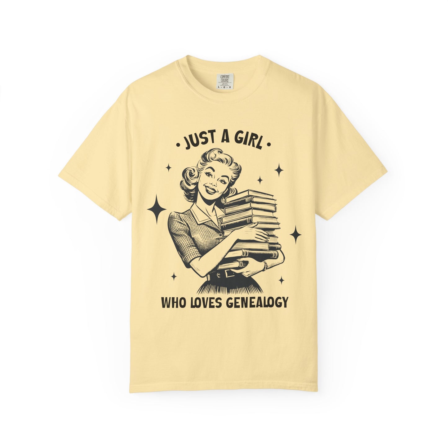 Just a Girl Who Loves Genealogy Shirt