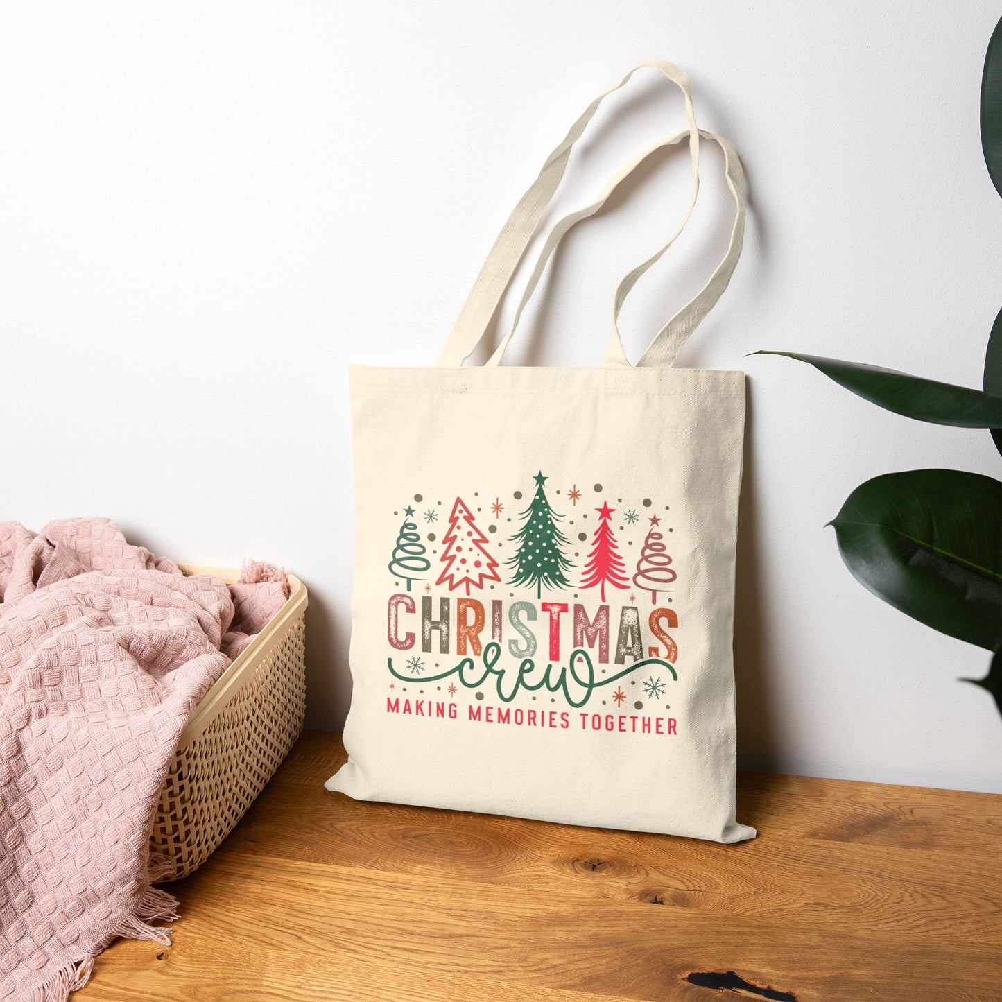 Christmas Crew Memories Tote Bag