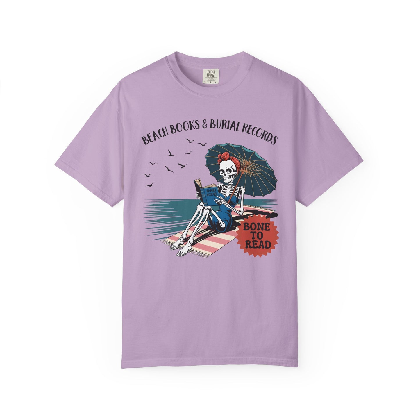 Beach Books & Burial Records T-Shirt
