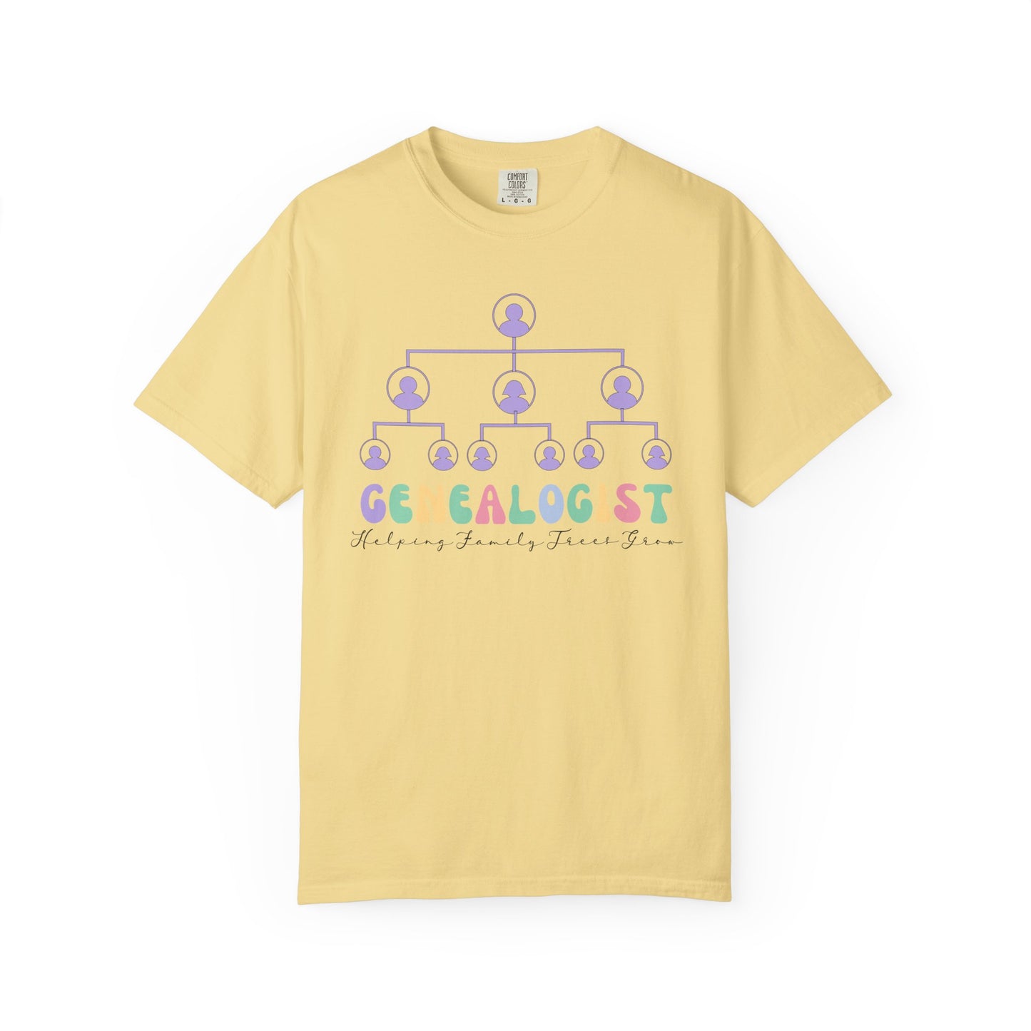 Genealogist Helping Family Trees Grow T-Shirt