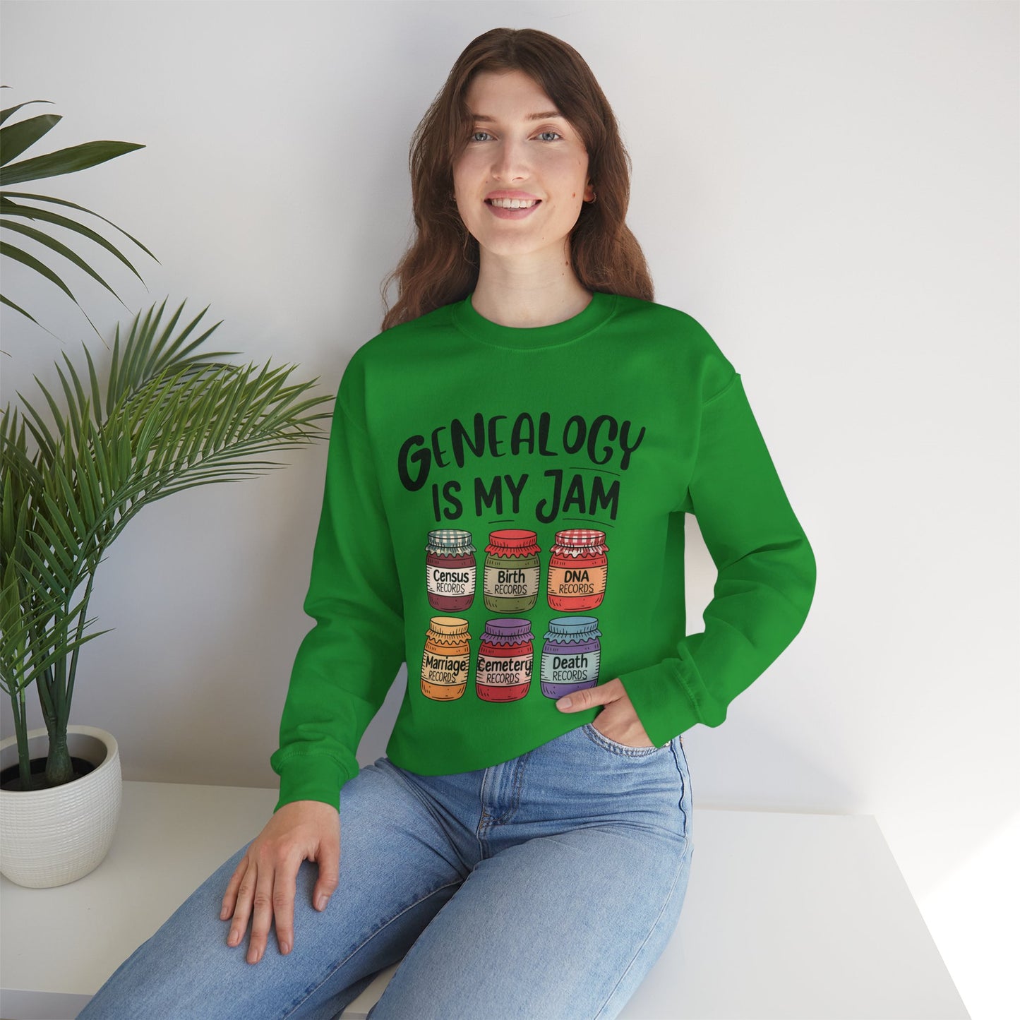 Genealogy is my Jam Sweatshirt