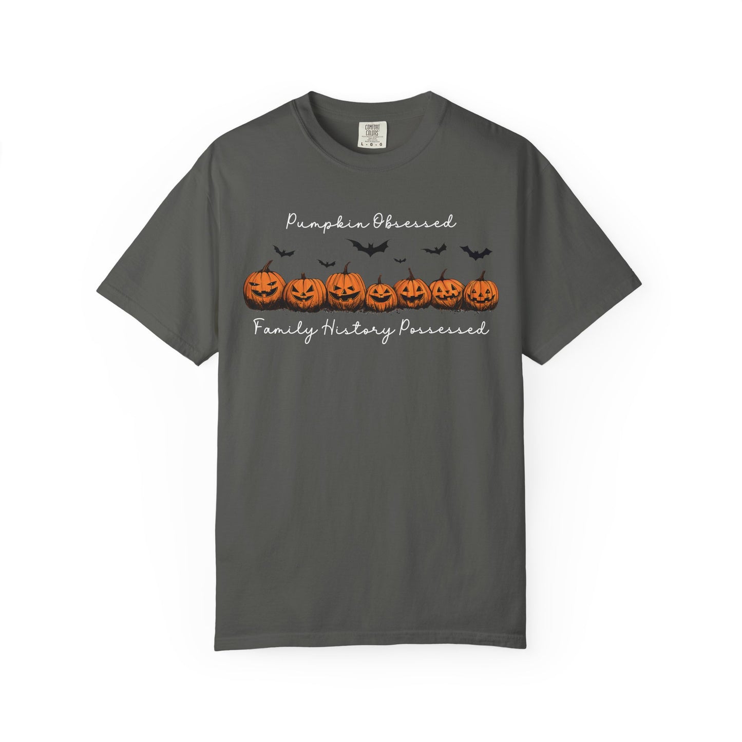 Pumpkin Obsessed Family History Possessed T-Shirt