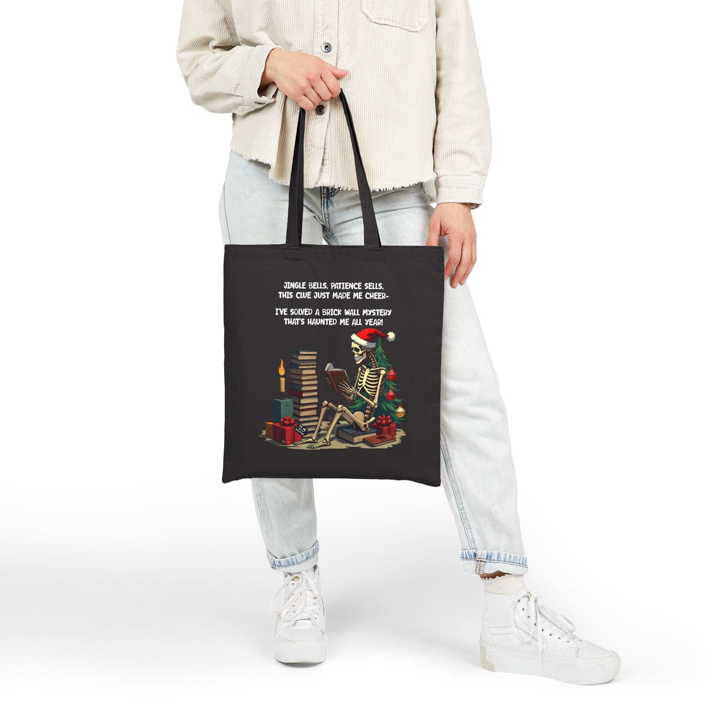 Genealogy Christmas Tote Bag