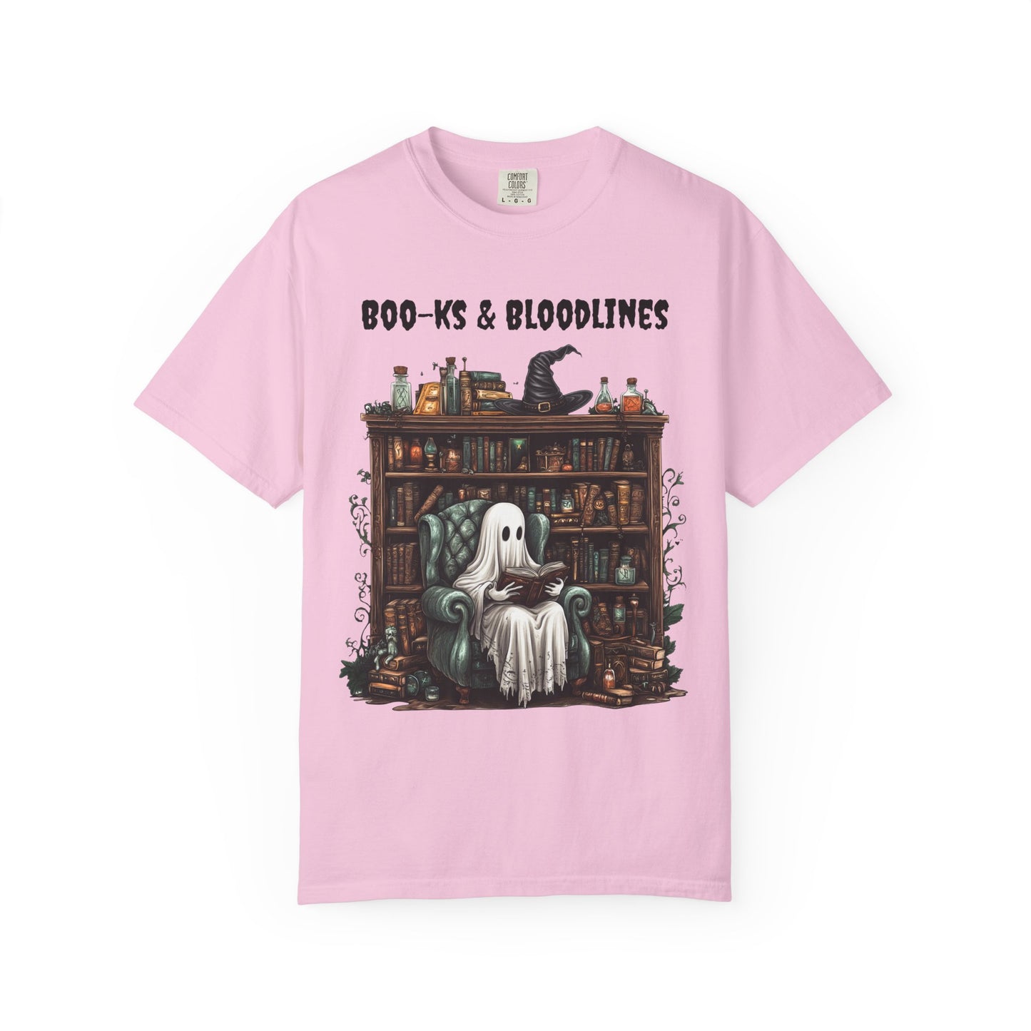 BOO-KS and Bloodlines Funny Genealogy T-Shirt