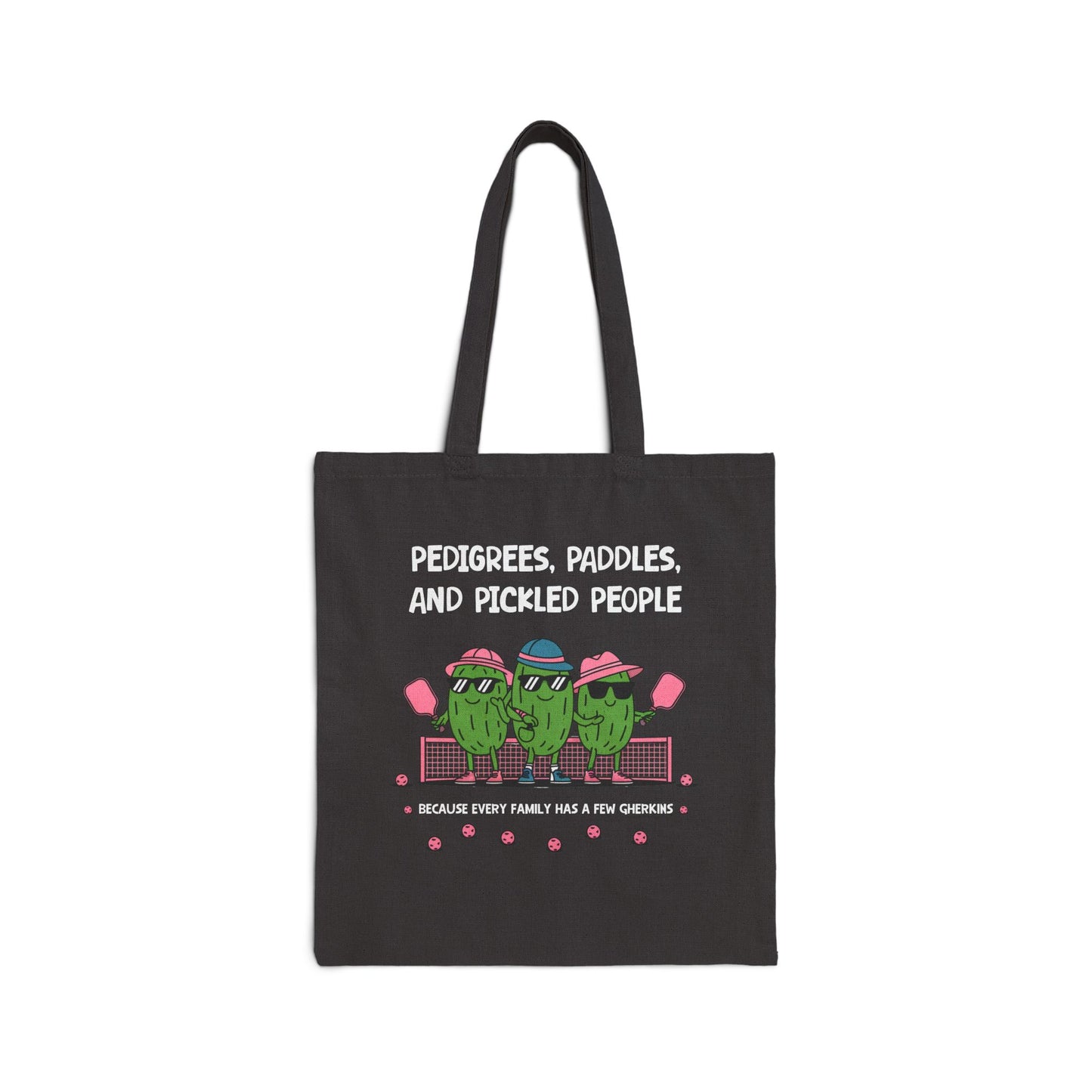 Funny Genealogy Pickleball Tote Bag
