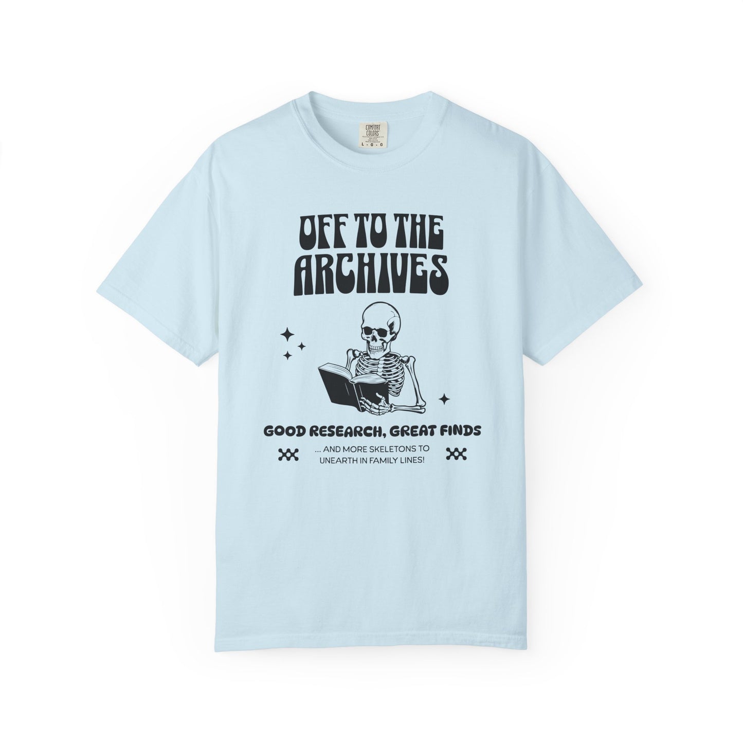 Funny Skeleton Shirt Gift for Family Historian