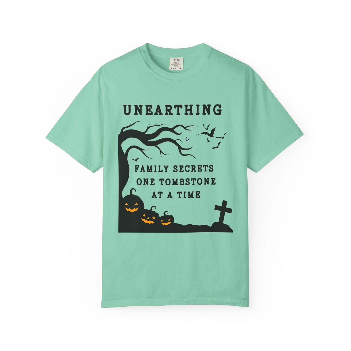 Unearthing Family Secrets One Tombstone at a Time T-Shirt