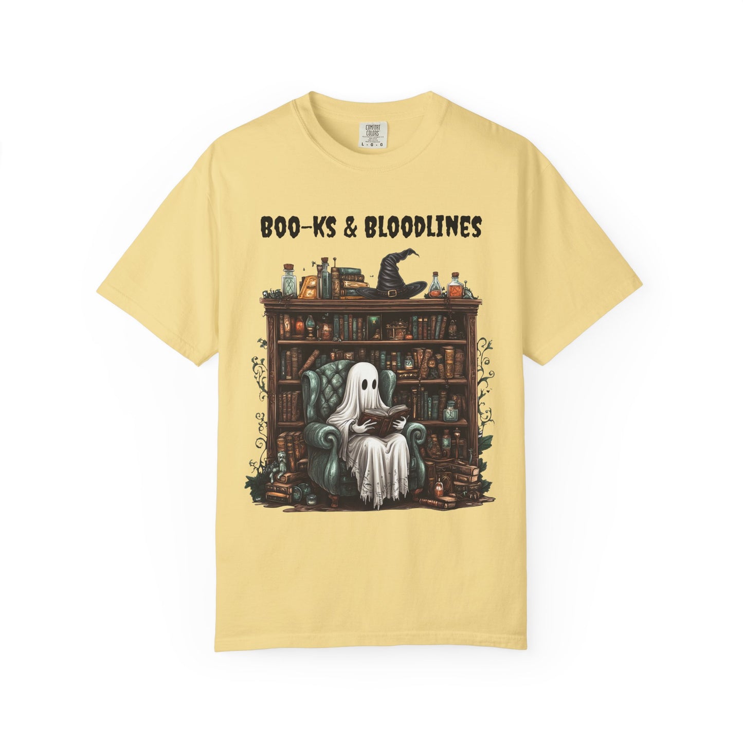BOO-KS and Bloodlines Funny Genealogy T-Shirt