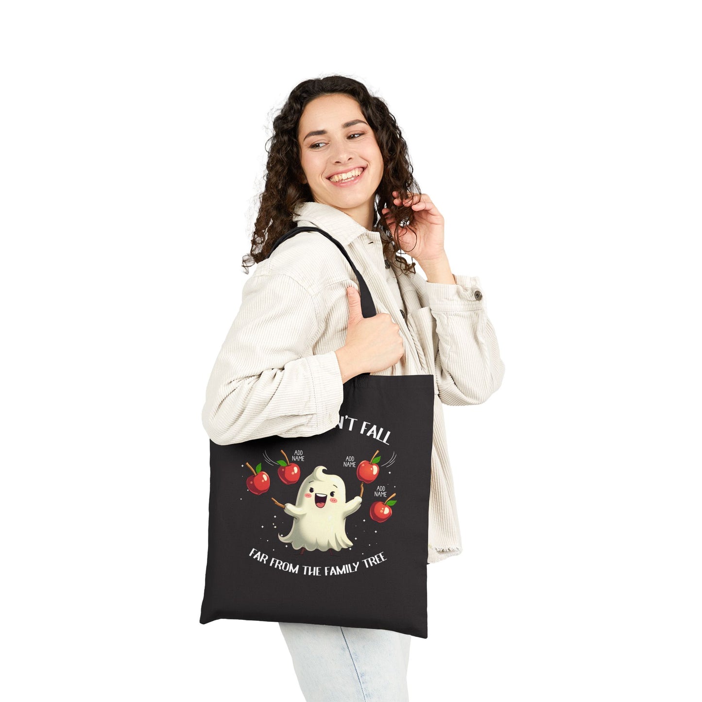 Custom Halloween Family Tree Tote Bag