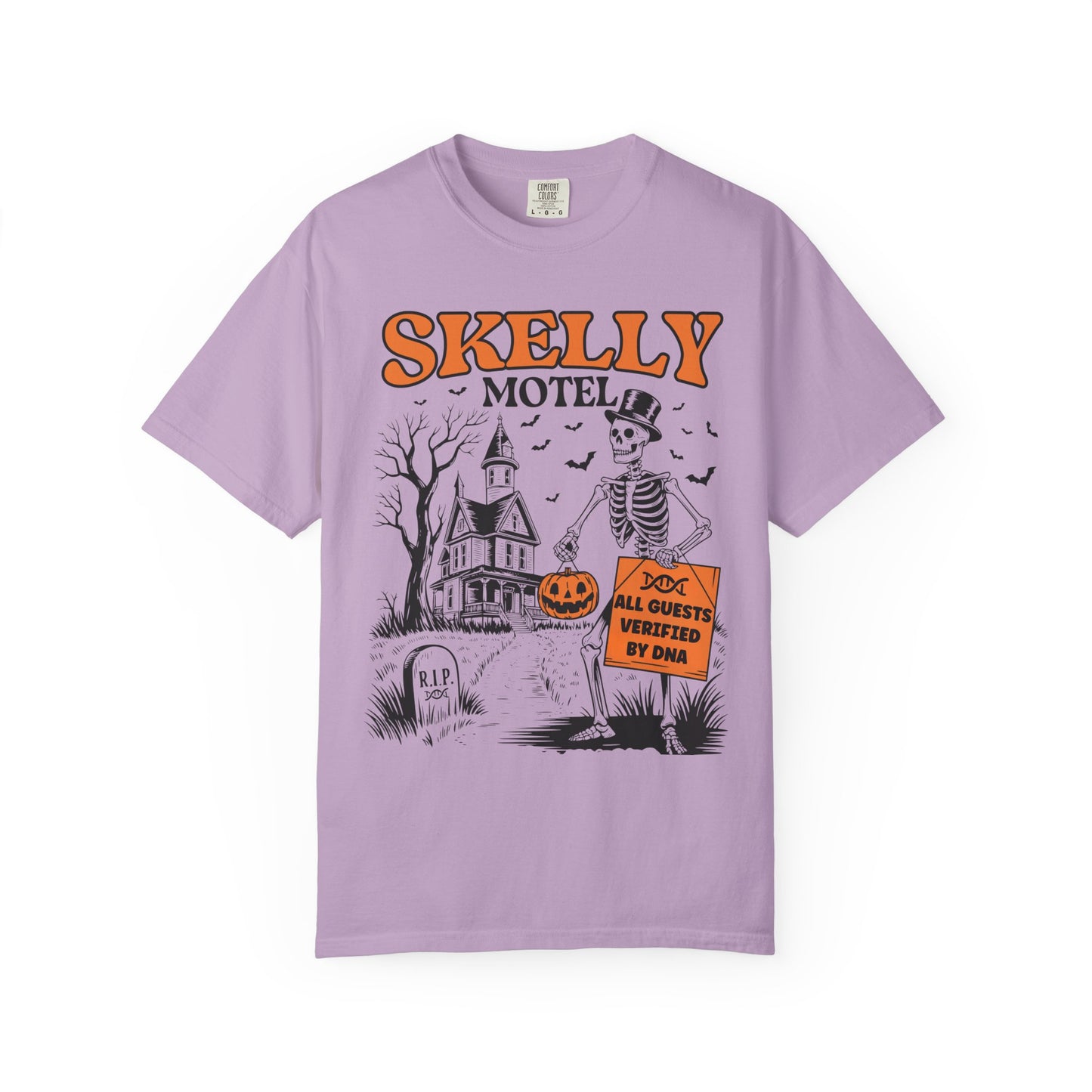 Funny Skeleton Motel DNA T-Shirt