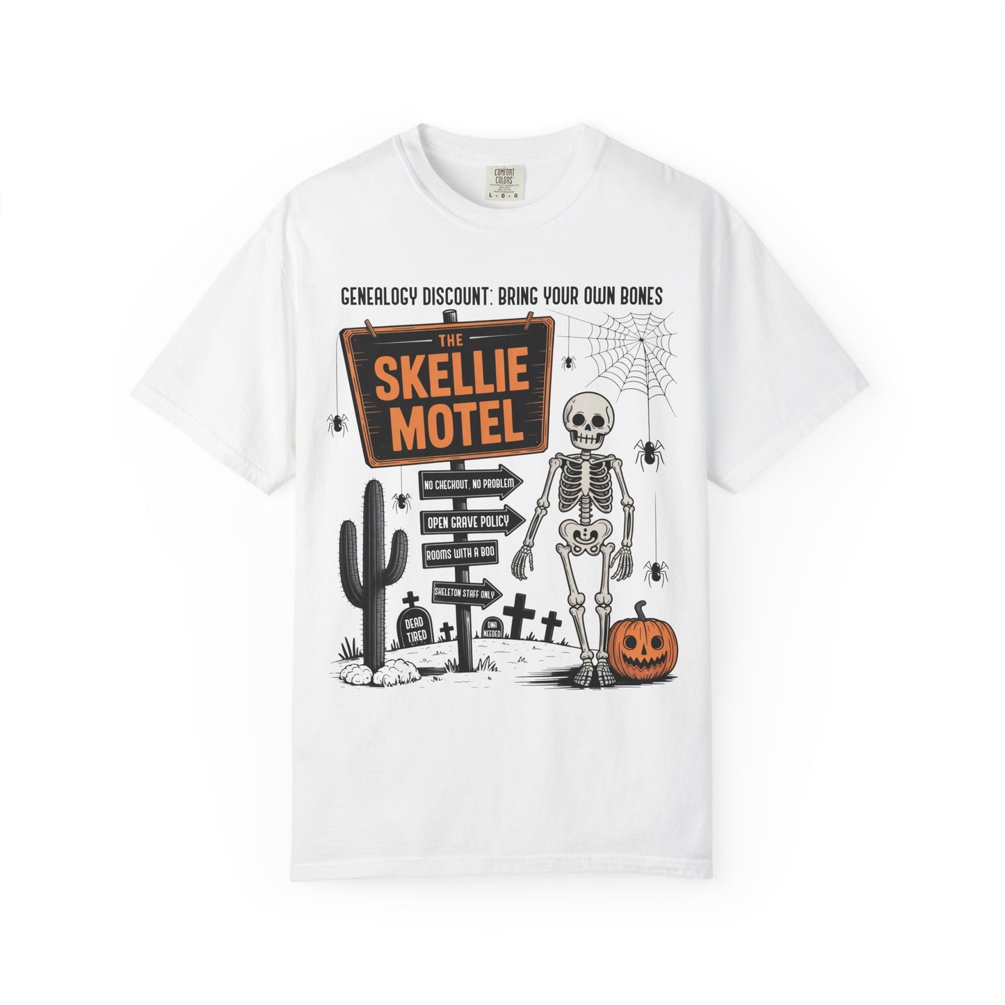Skellie Motel Halloween Shirt