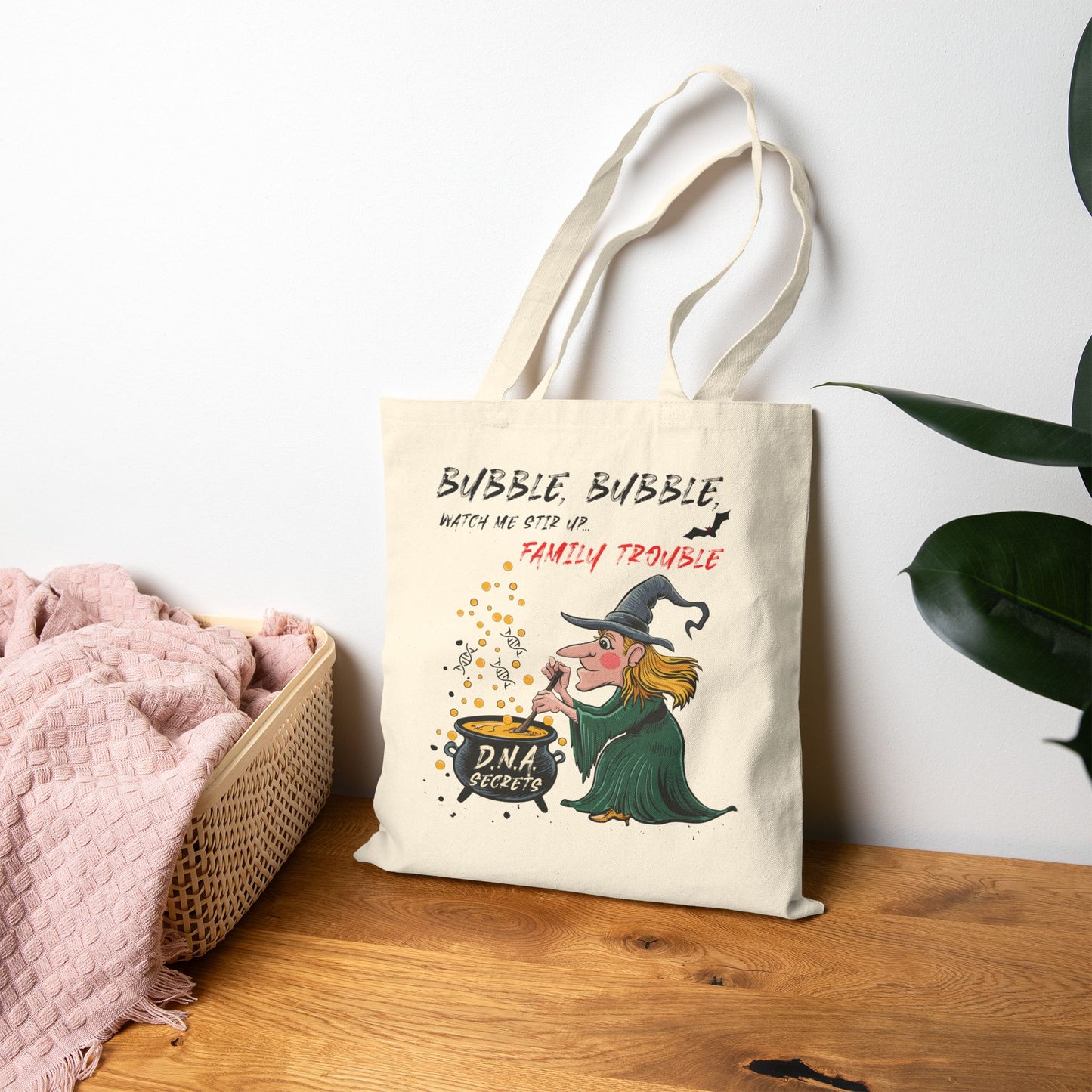 Bubble Bubble Family Trouble Tote Bag