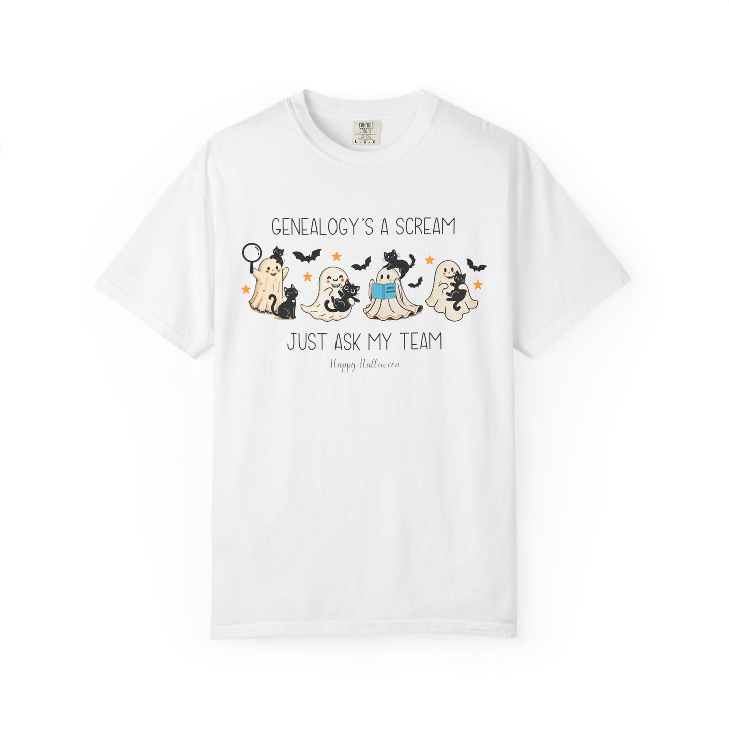Genealogy is a Scream Halloween Shirt