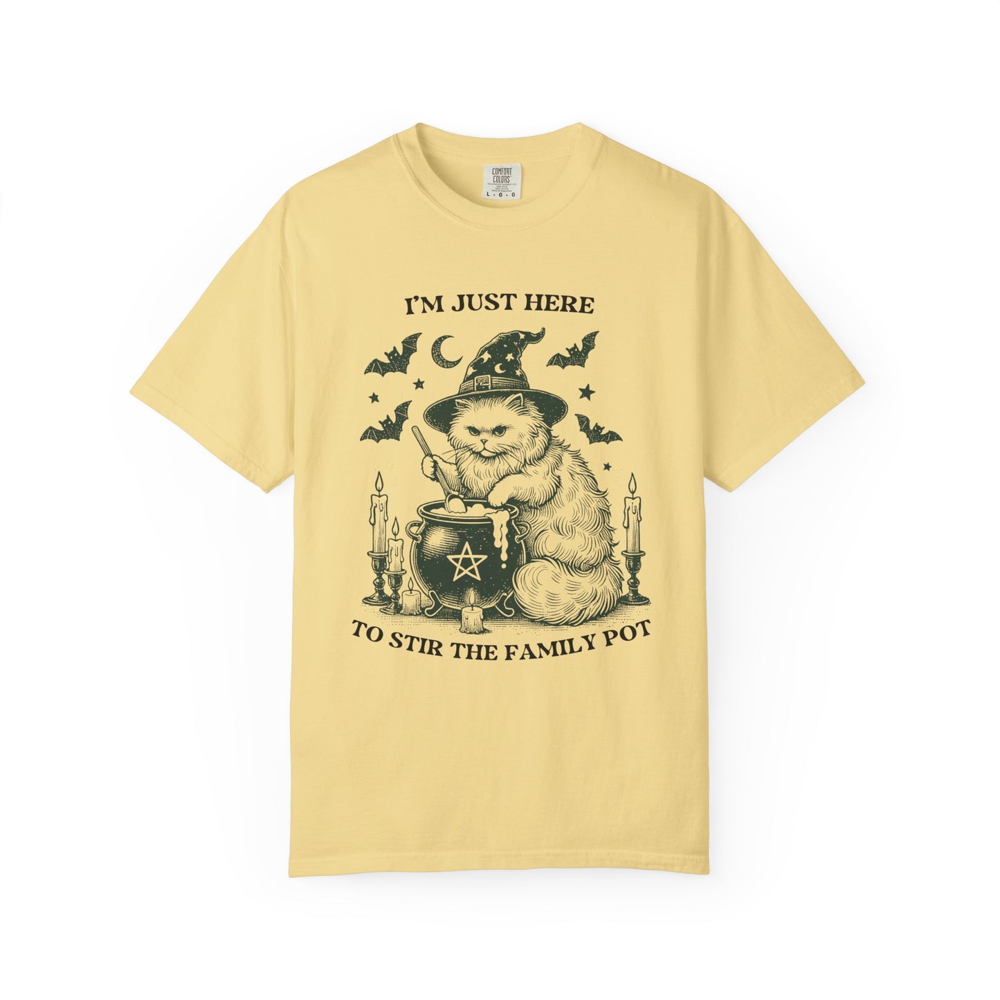 I'm just Here to Stir the Family Pot Halloween Shirt