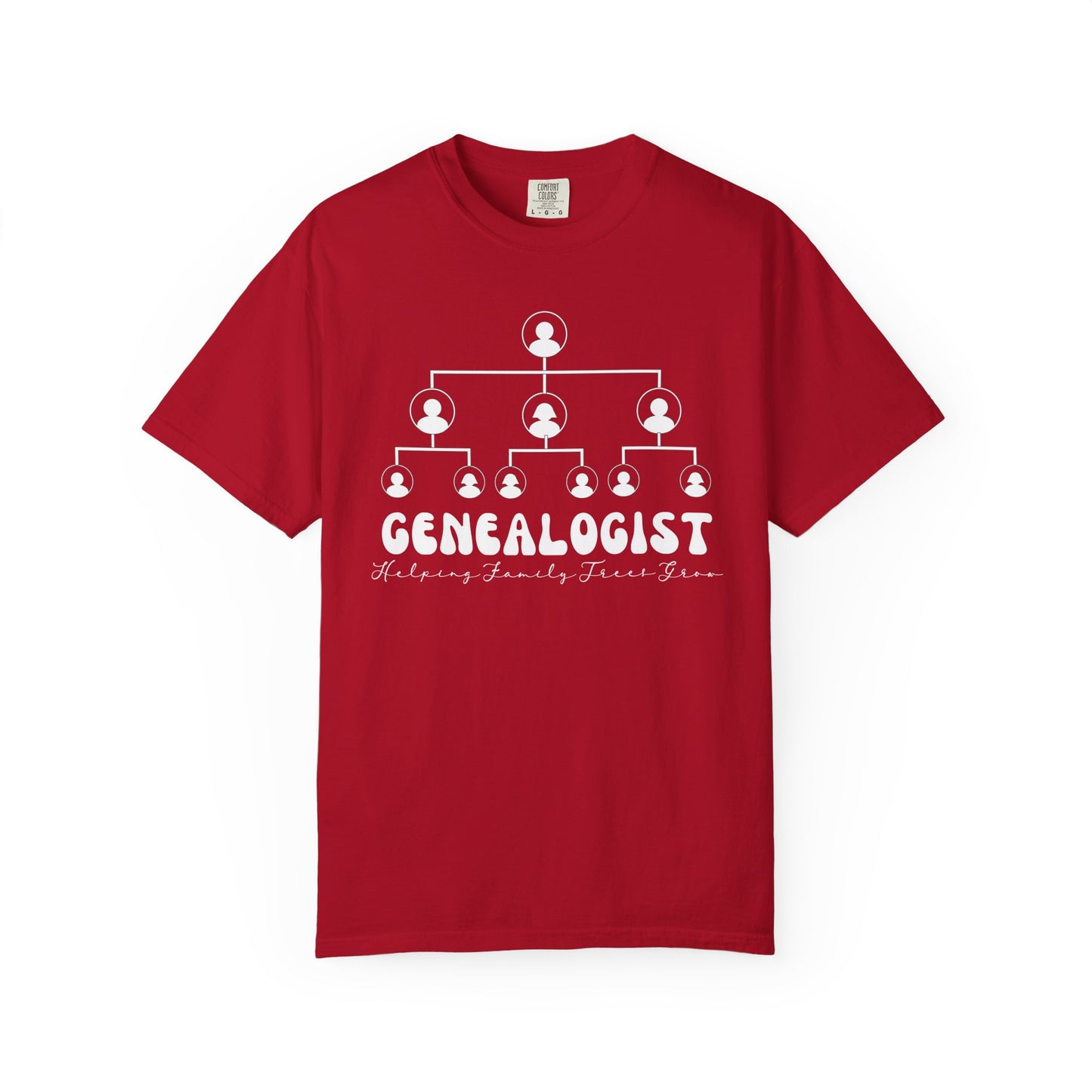 Genealogist Helping Family Trees Grow T-Shirt