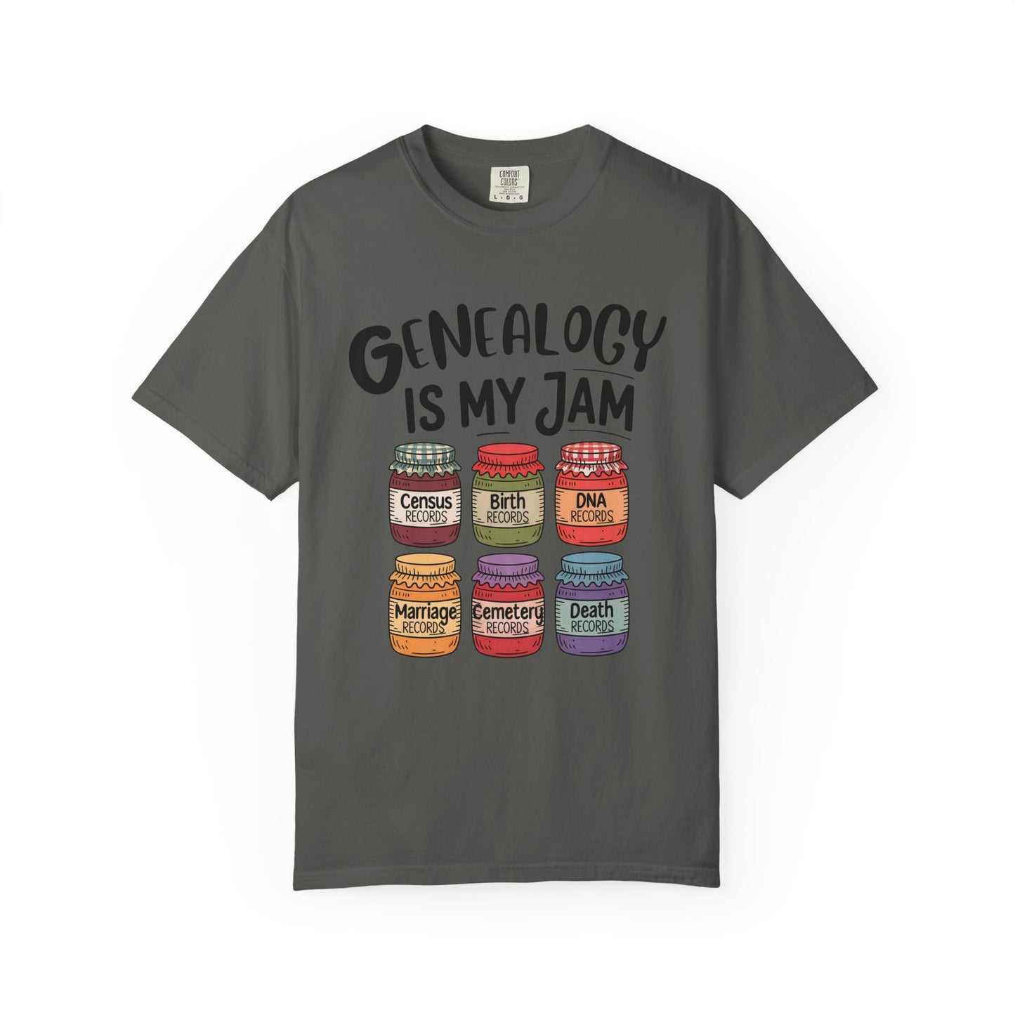 Genealogy is My Jam Family History Tee