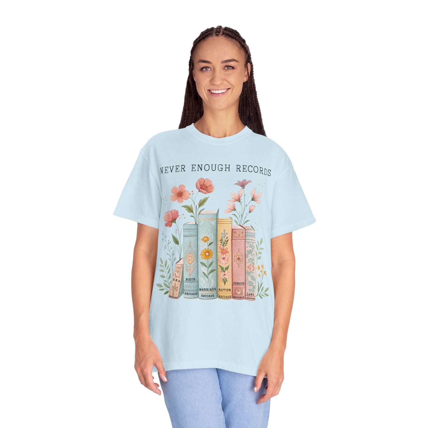 Never Enough Records Genealogy T-Shirt