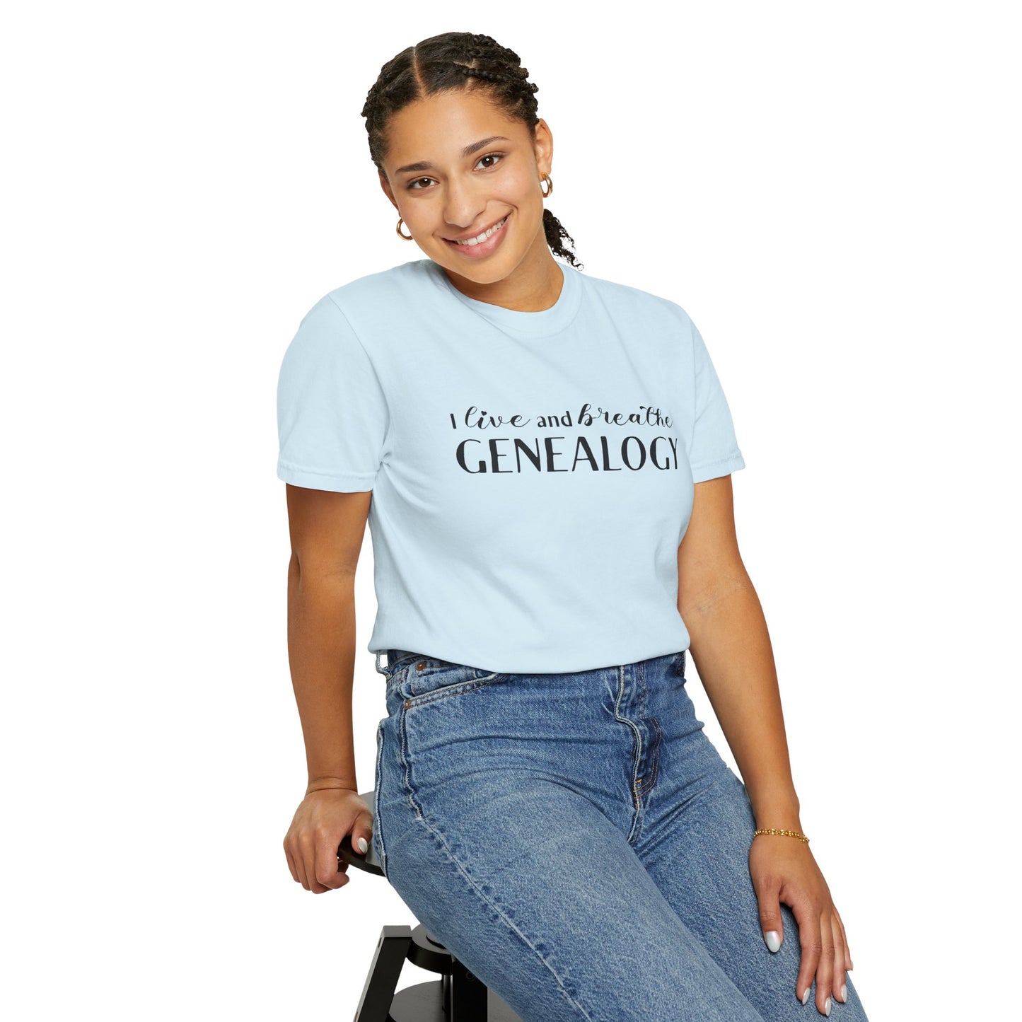I Live and Breathe Genealogy Shirt