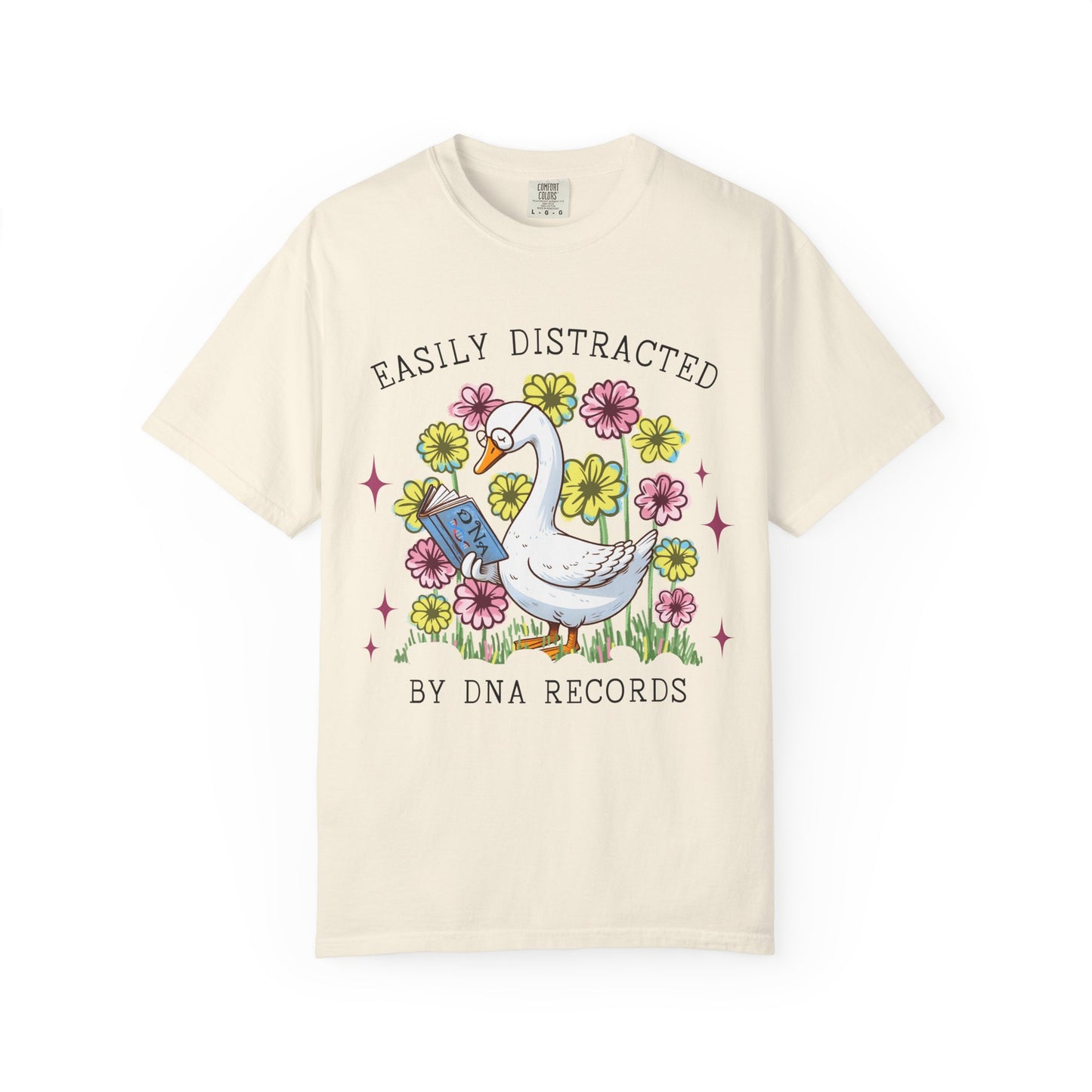 Easily Distracted by DNA Records T-Shirt
