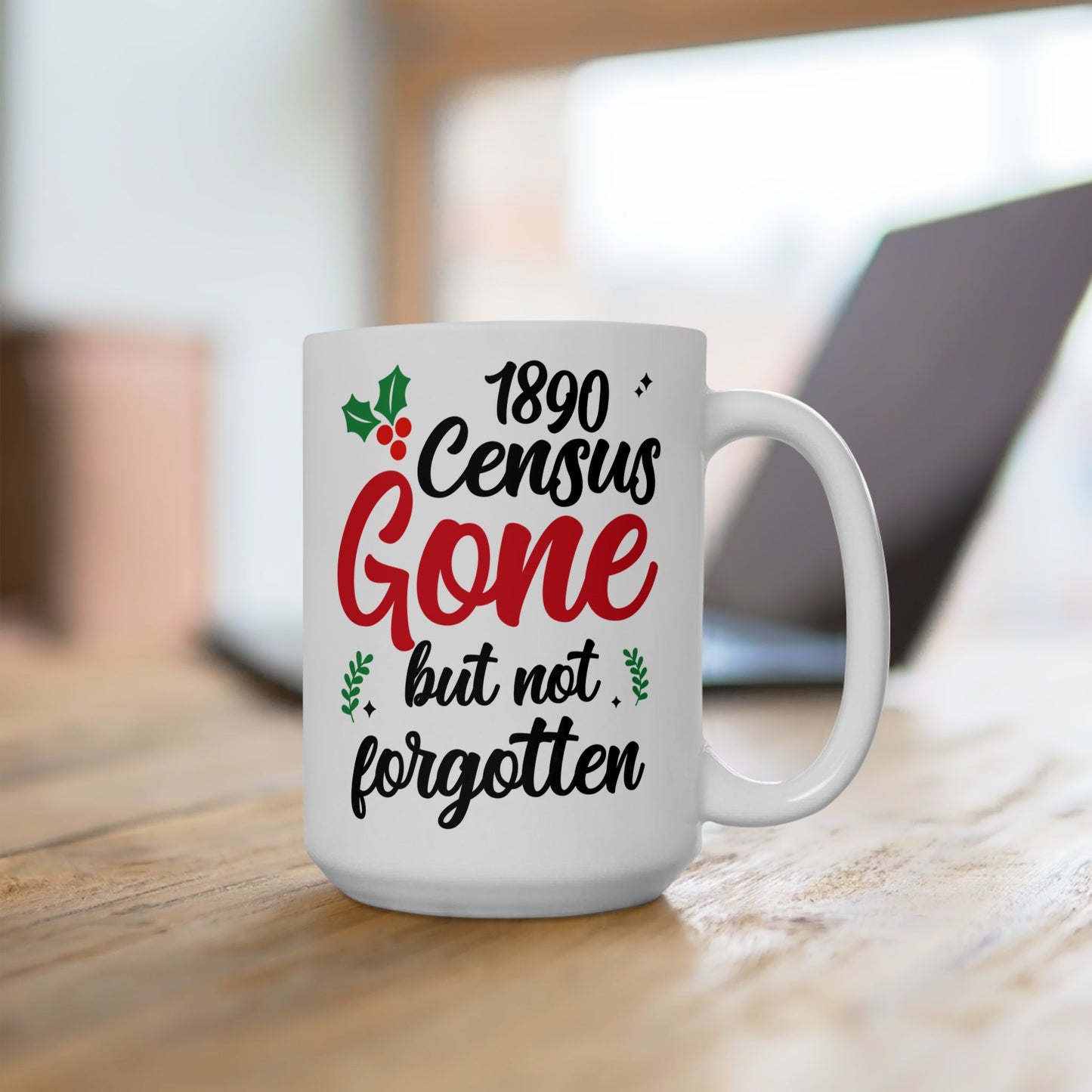 1890 Census Gone But Not Forgotten Mug