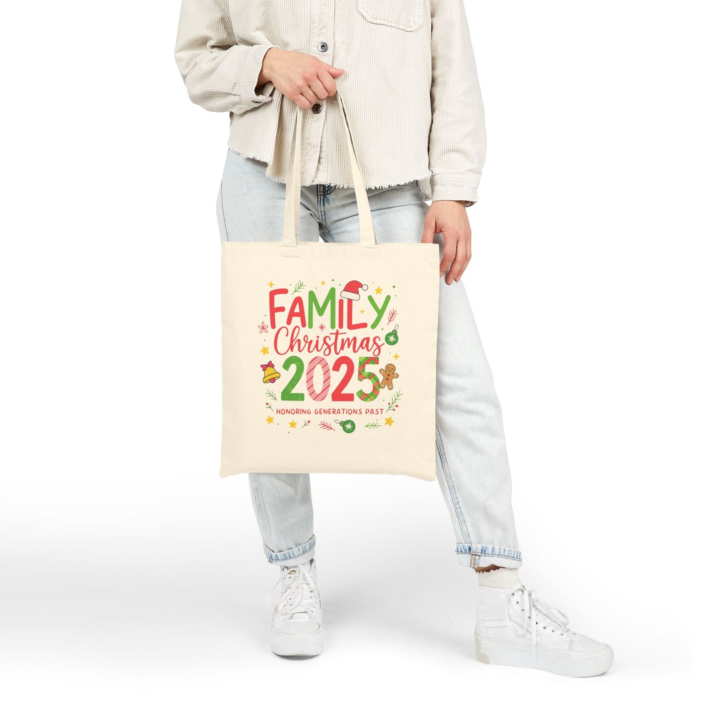 Family Christmas 2025 Tote Bag