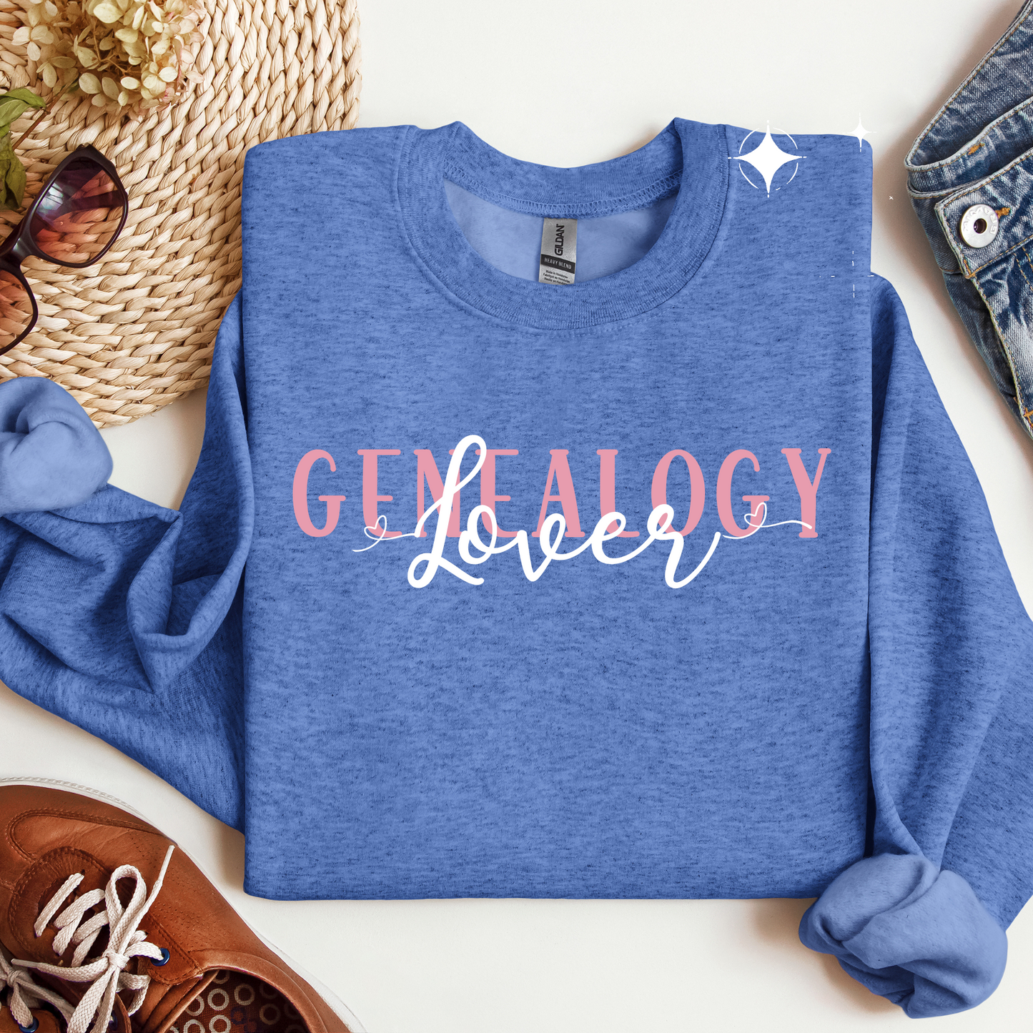 Genealogy Lover Unisex Sweatshirt for Family Historians