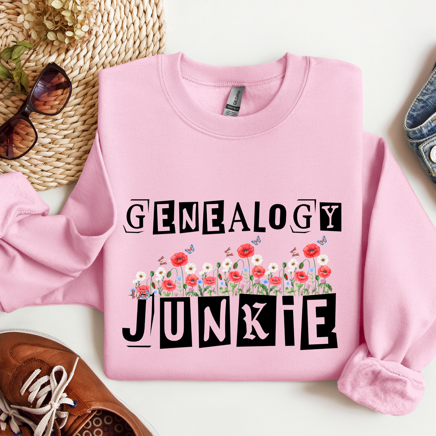 Genealogy Junkie Sweatshirt