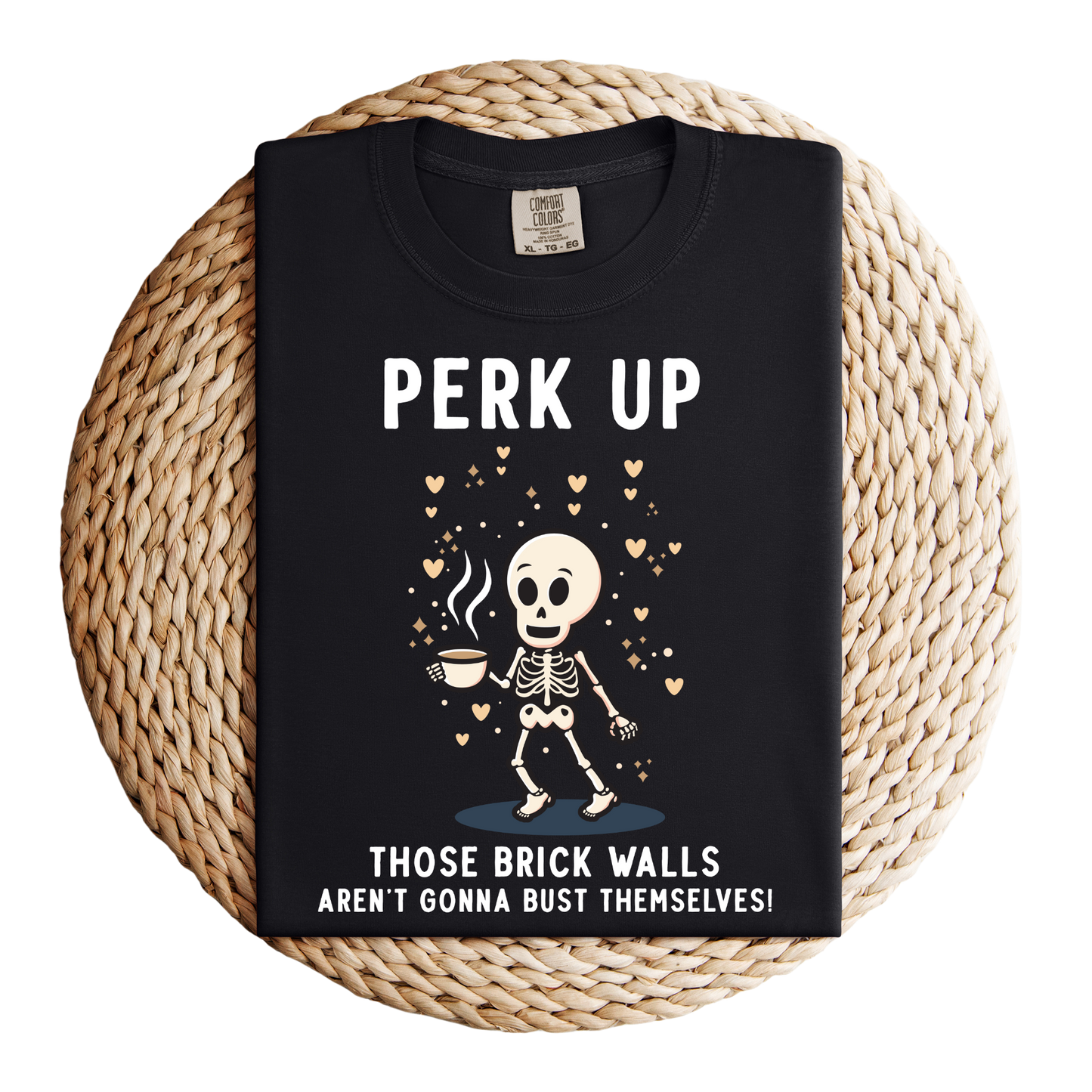 PERK UP Genealogy TShirt