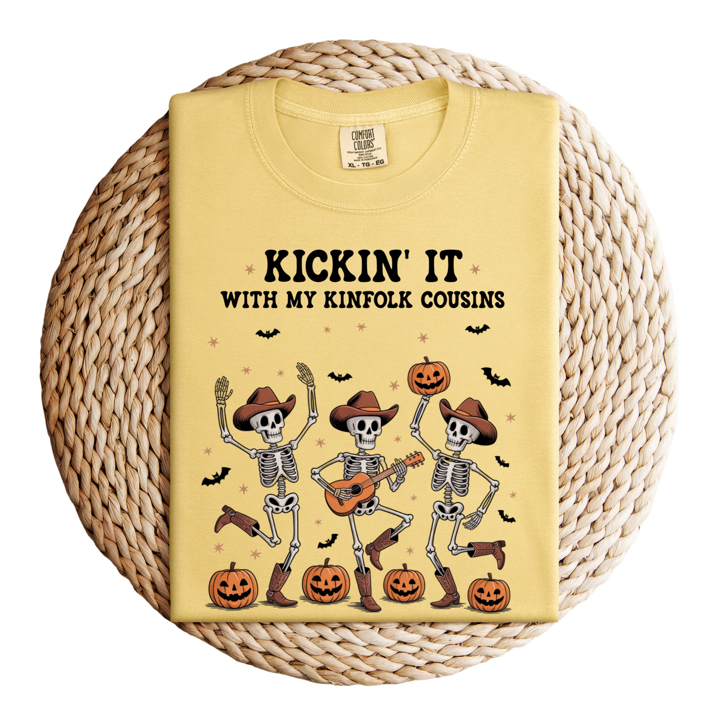 Kickin' It with My Kinfolk Cousins Halloween T-Shirt