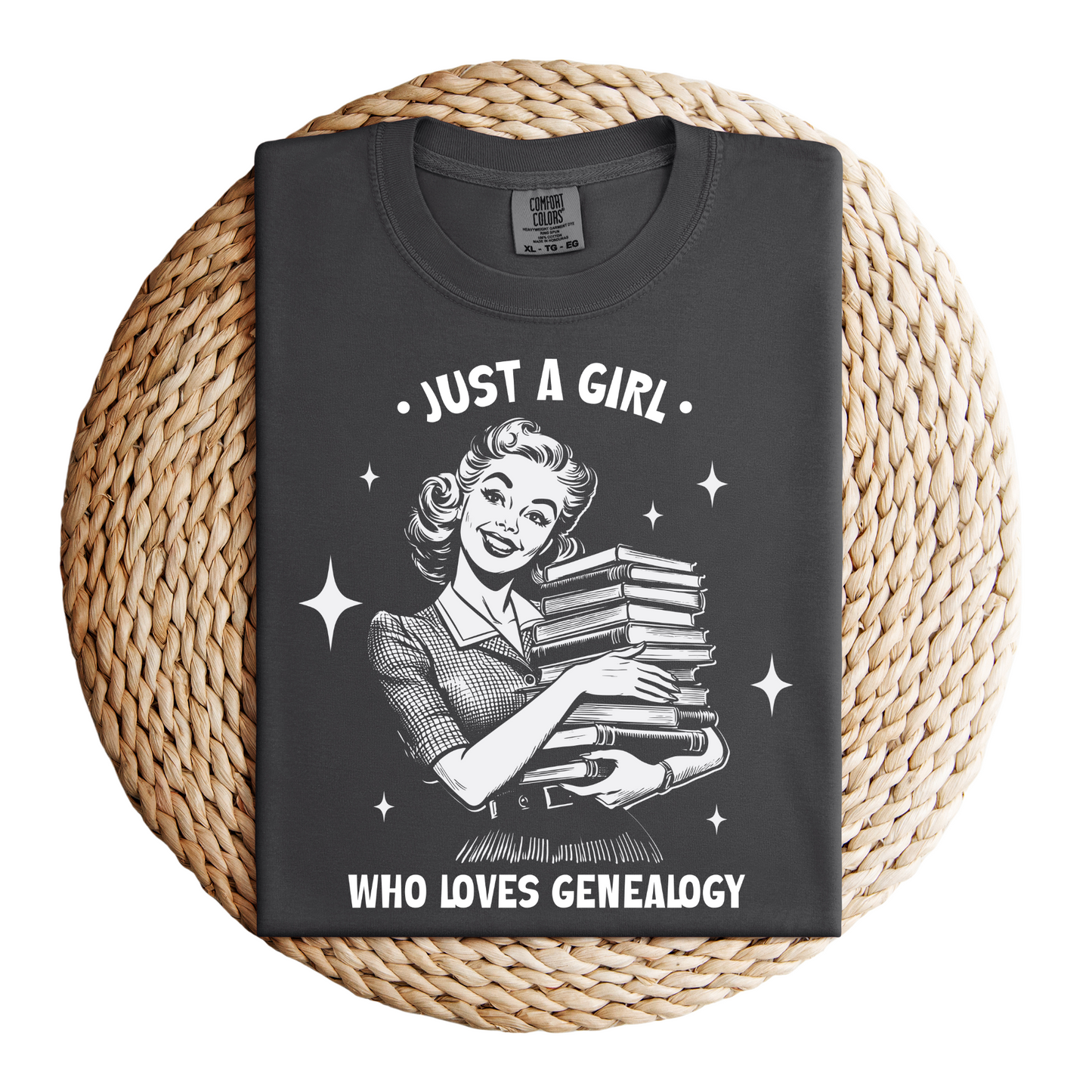 Just a Girl Who Loves Genealogy Shirt
