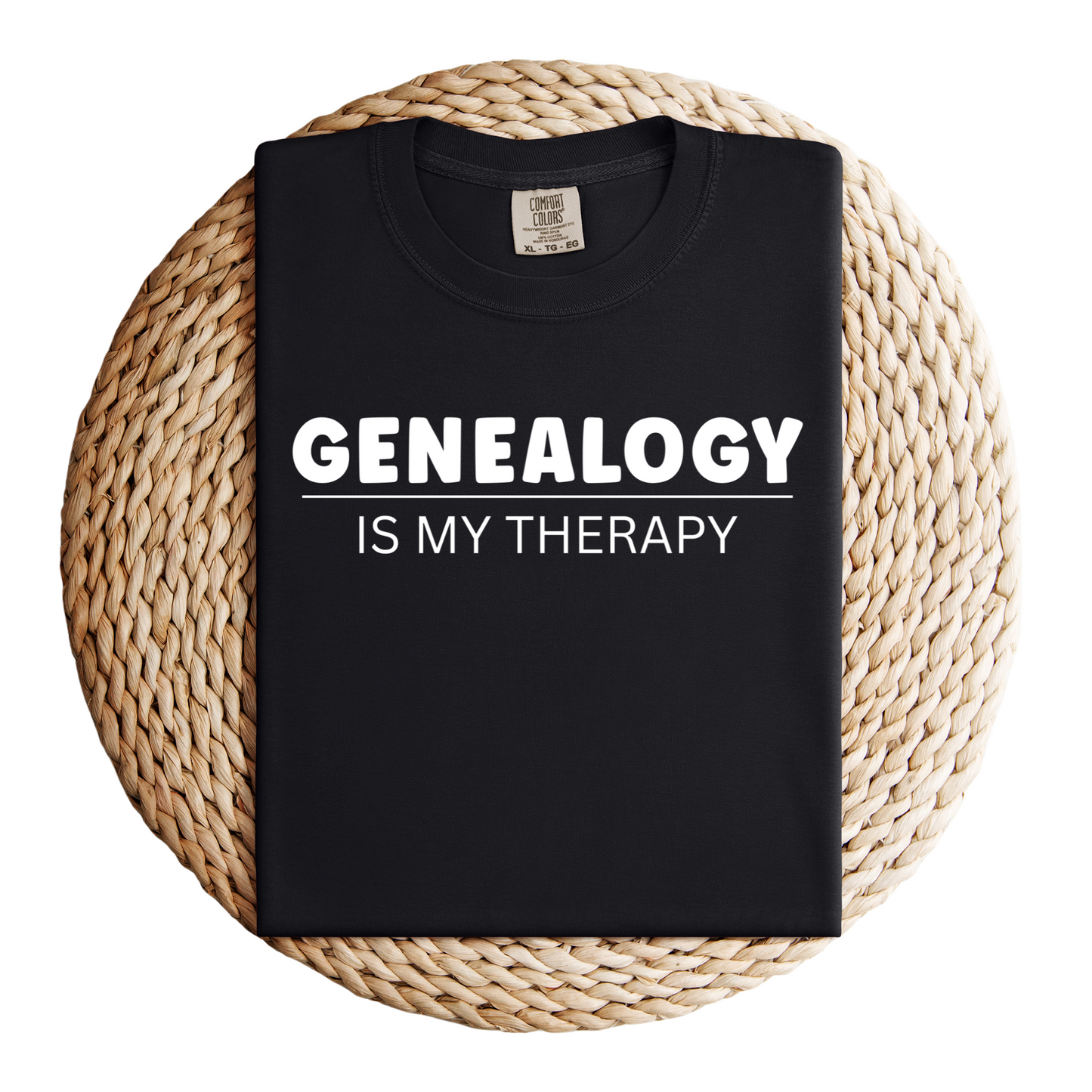 Genealogy Is My Therapy T-Shirt