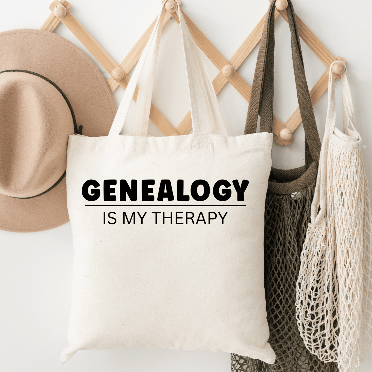 Genealogy Is My Therapy Tote Bag
