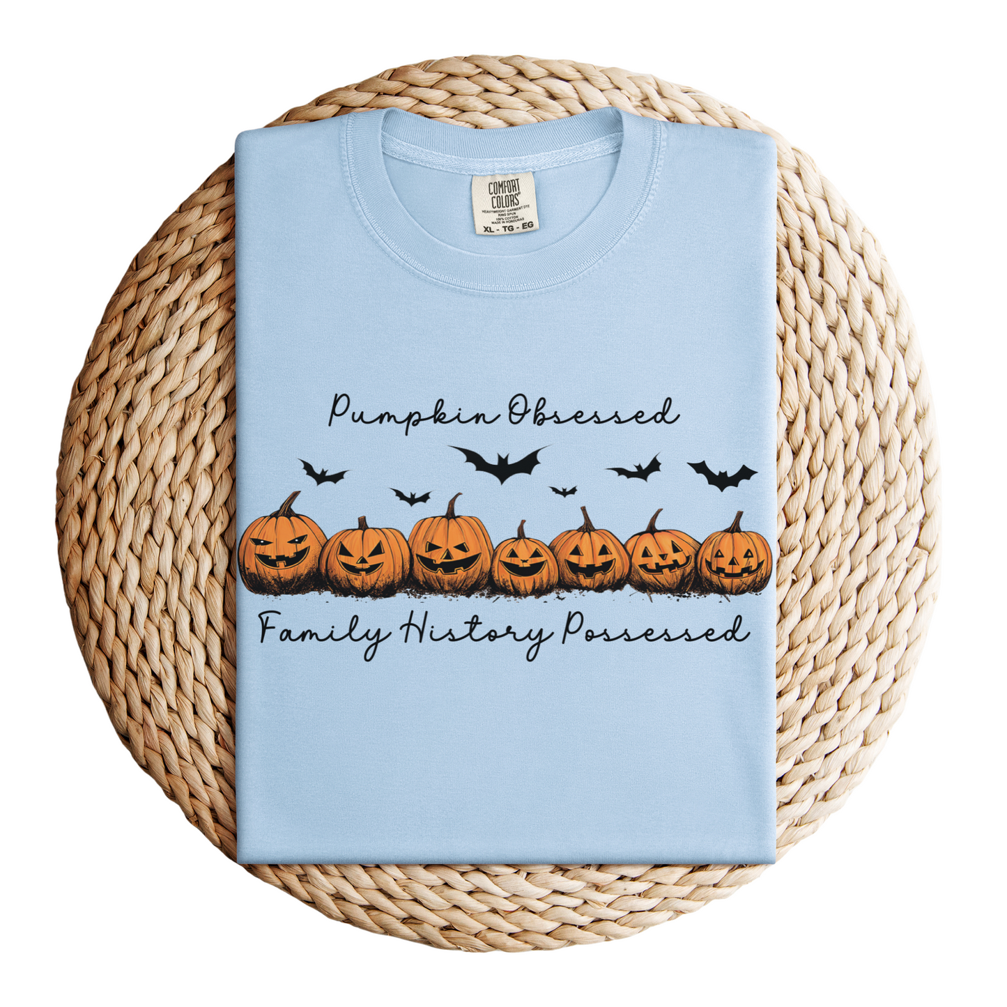 Pumpkin Obsessed Family History Possessed T-Shirt