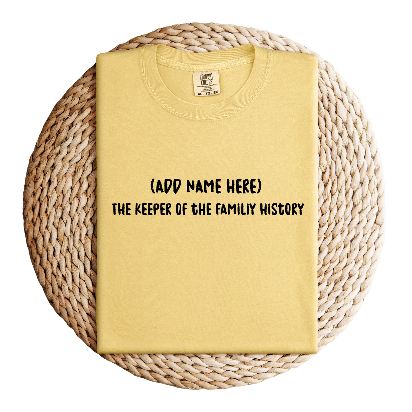 Custom Genealogy T-Shirt