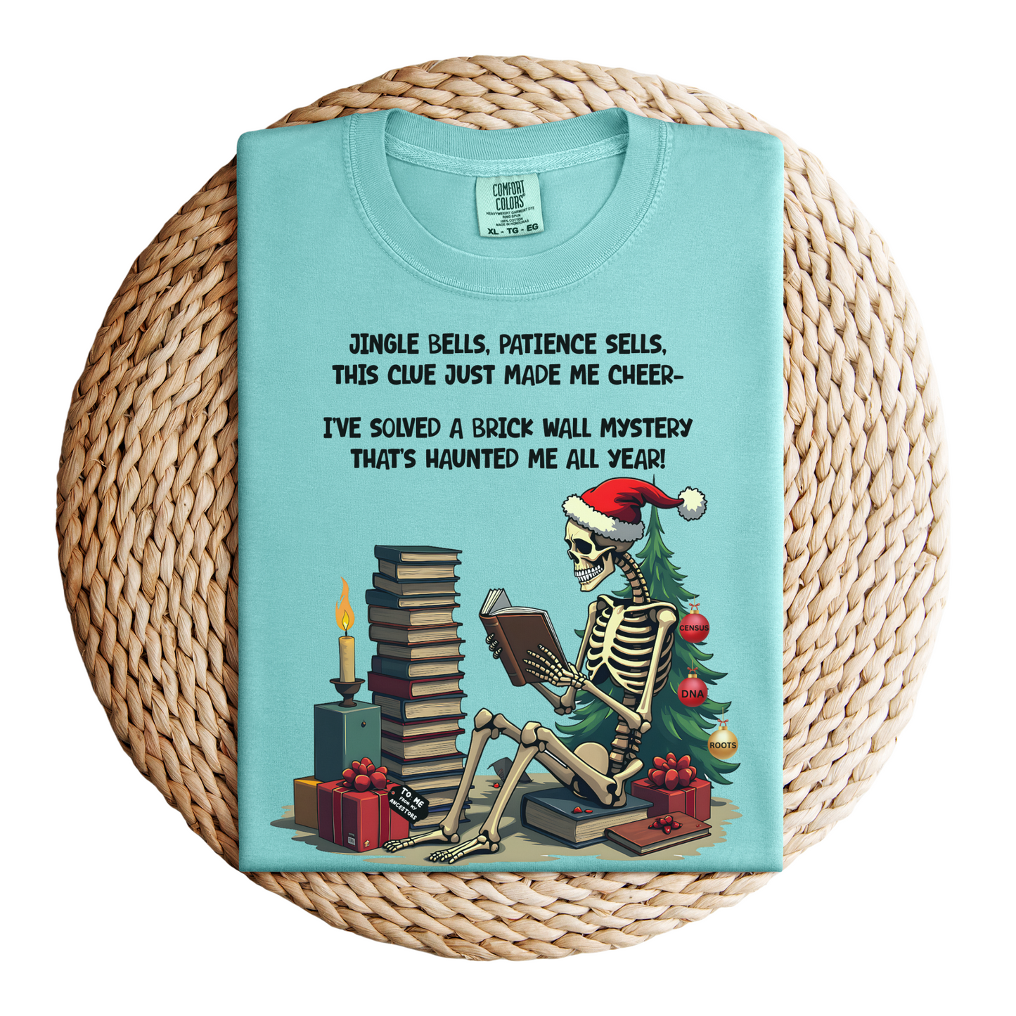 Funny Genealogy Christmas T-Shirt
