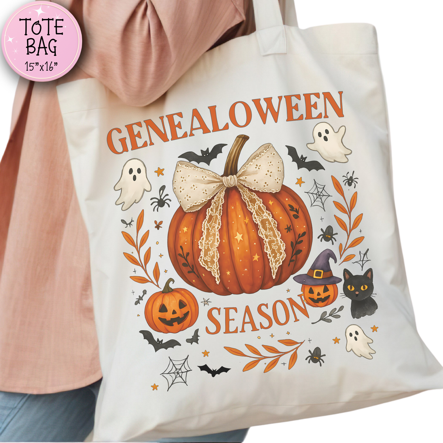 Genealoween Season Tote Bag