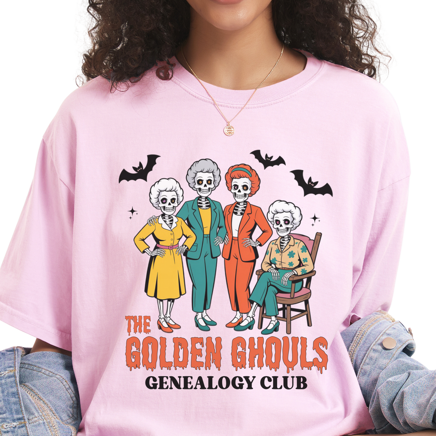 Golden Ghouls Genealogy Club T-Shirt