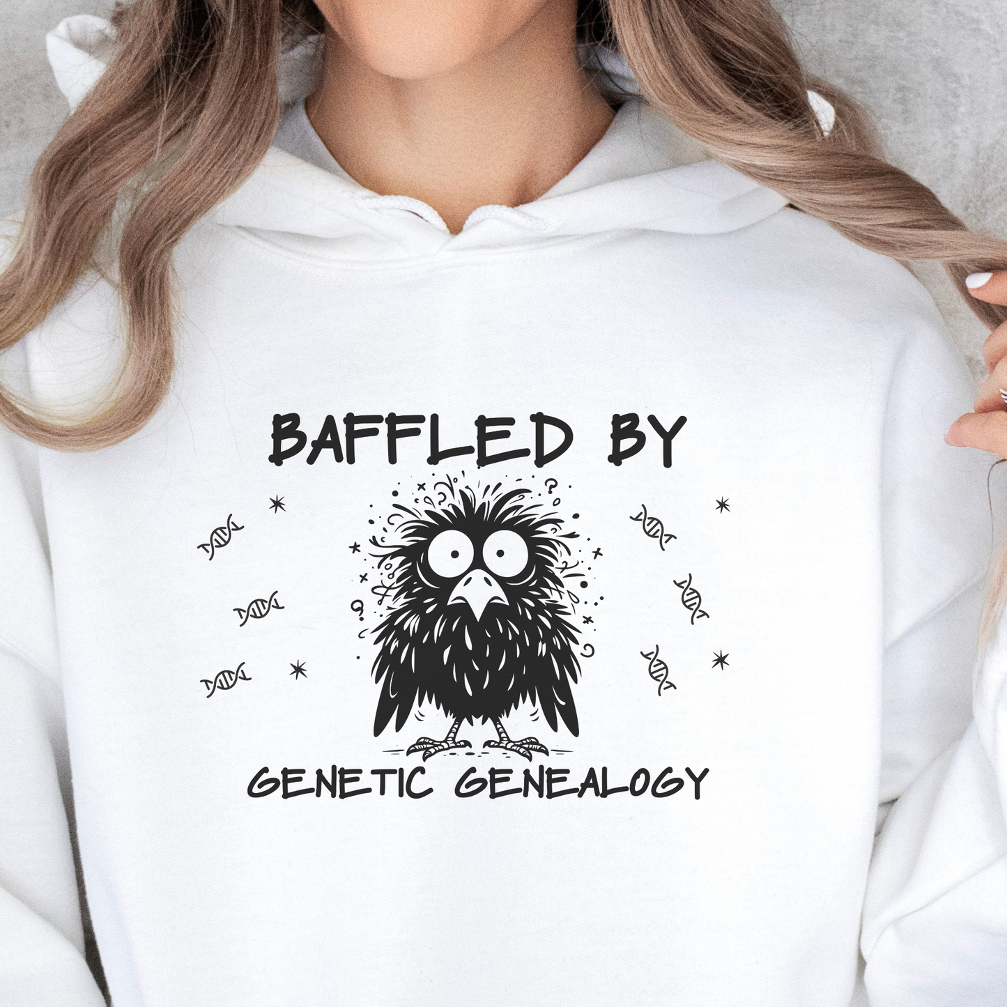 Baffled By Genetic Genealogy Hoodie