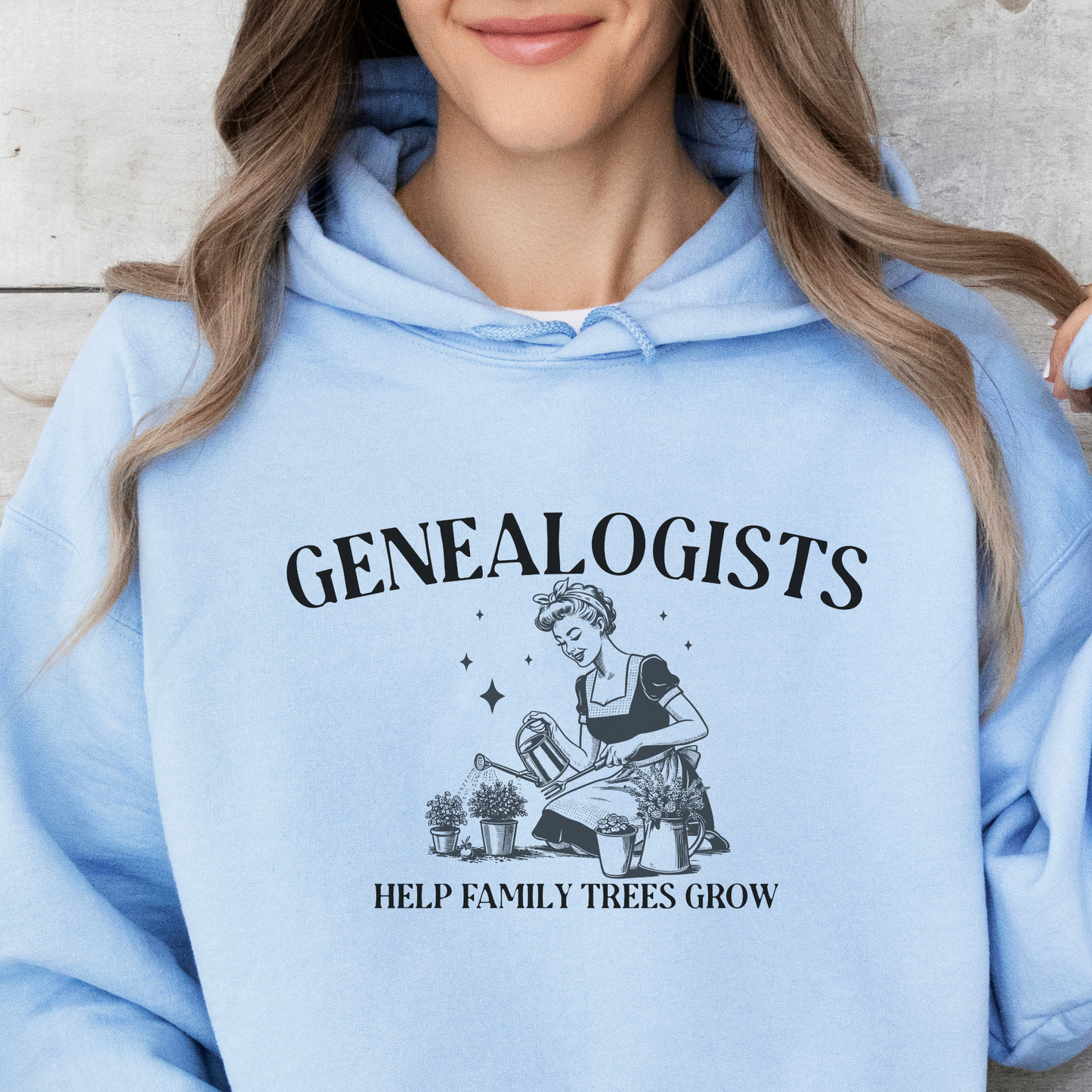 Genealogists Help Family Trees Grow Hoodie